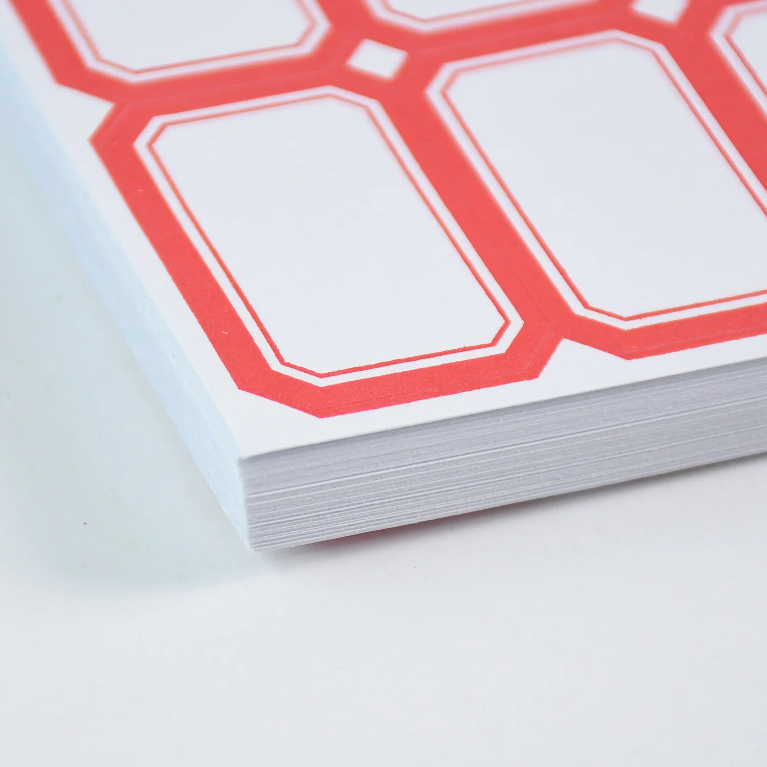 Multipurpose Writable Blank Label Sticker Sheets (50 Sheet) - Image 3
