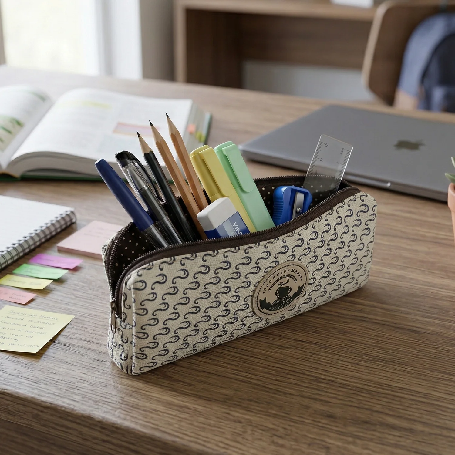Multipurpose Zipper Pencil Pouch (1 Pc) - Image 5