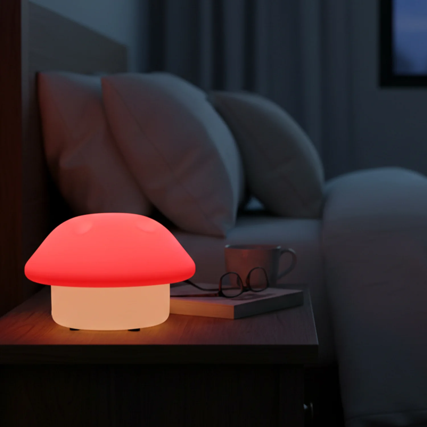 Mushroom Shaped LED Night Light (1 Pc, Mix Color) - Image 8