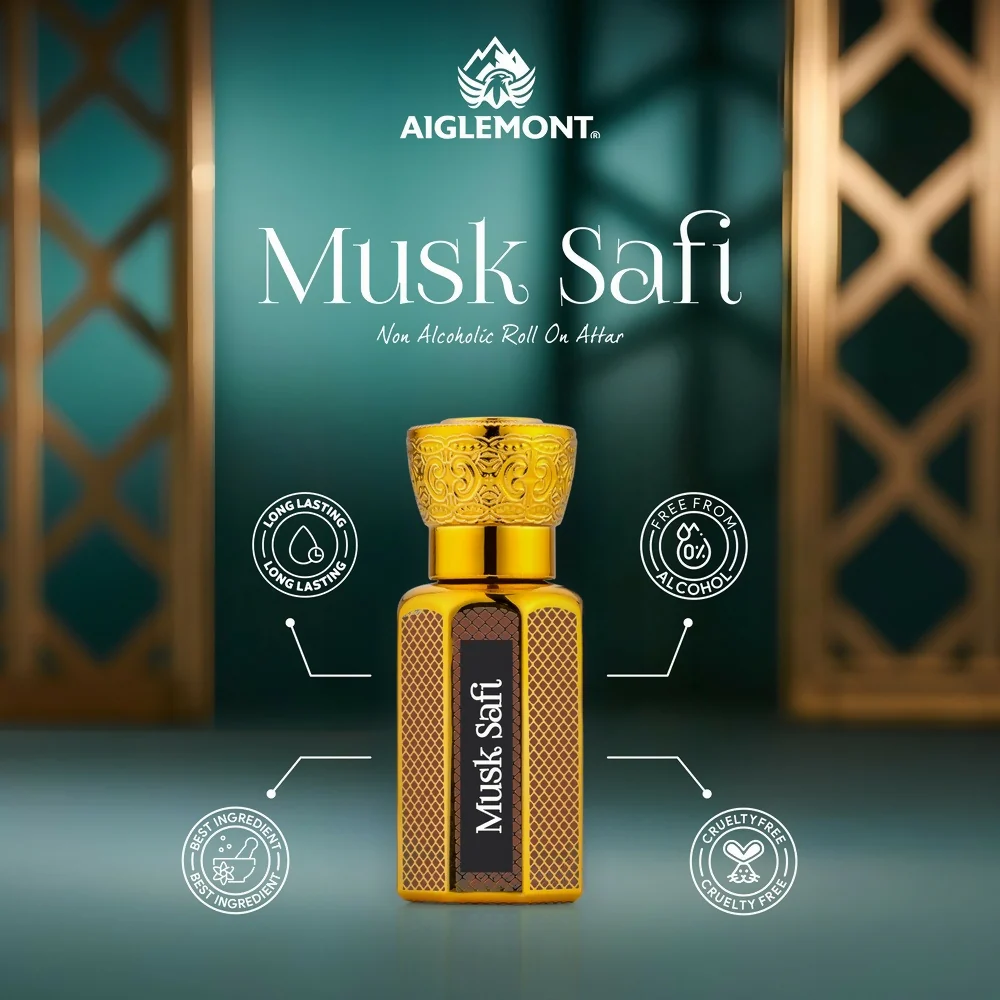 Musk Safi – Premium Quality Non-Alcoholic Roll-on Attar(12ml) - Image 4