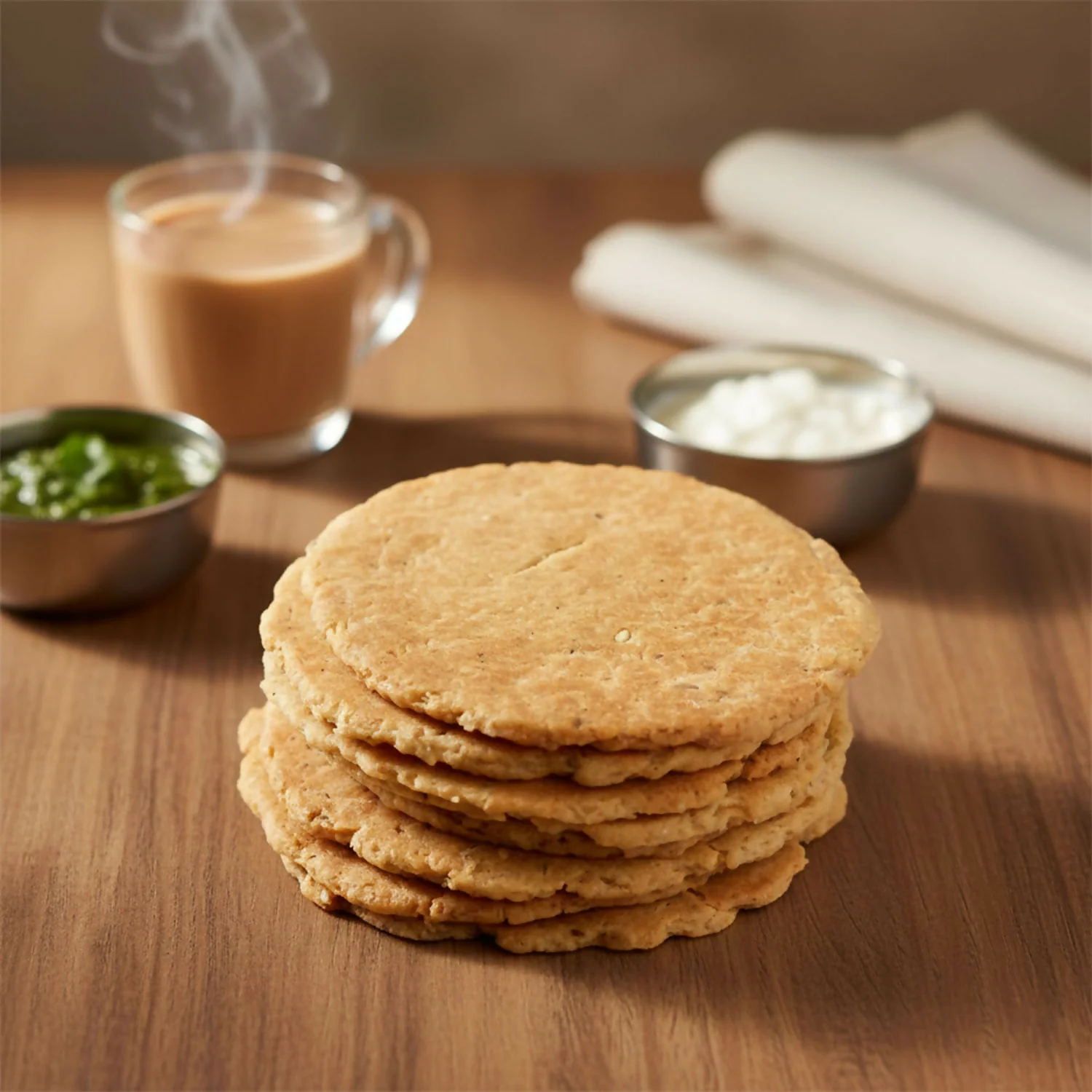 Naasta Baasta Rajgira Masala Bhakhari – Premium Millet Based Ready to Eat Crispy Indian Snack (200 Gm) - Image 5