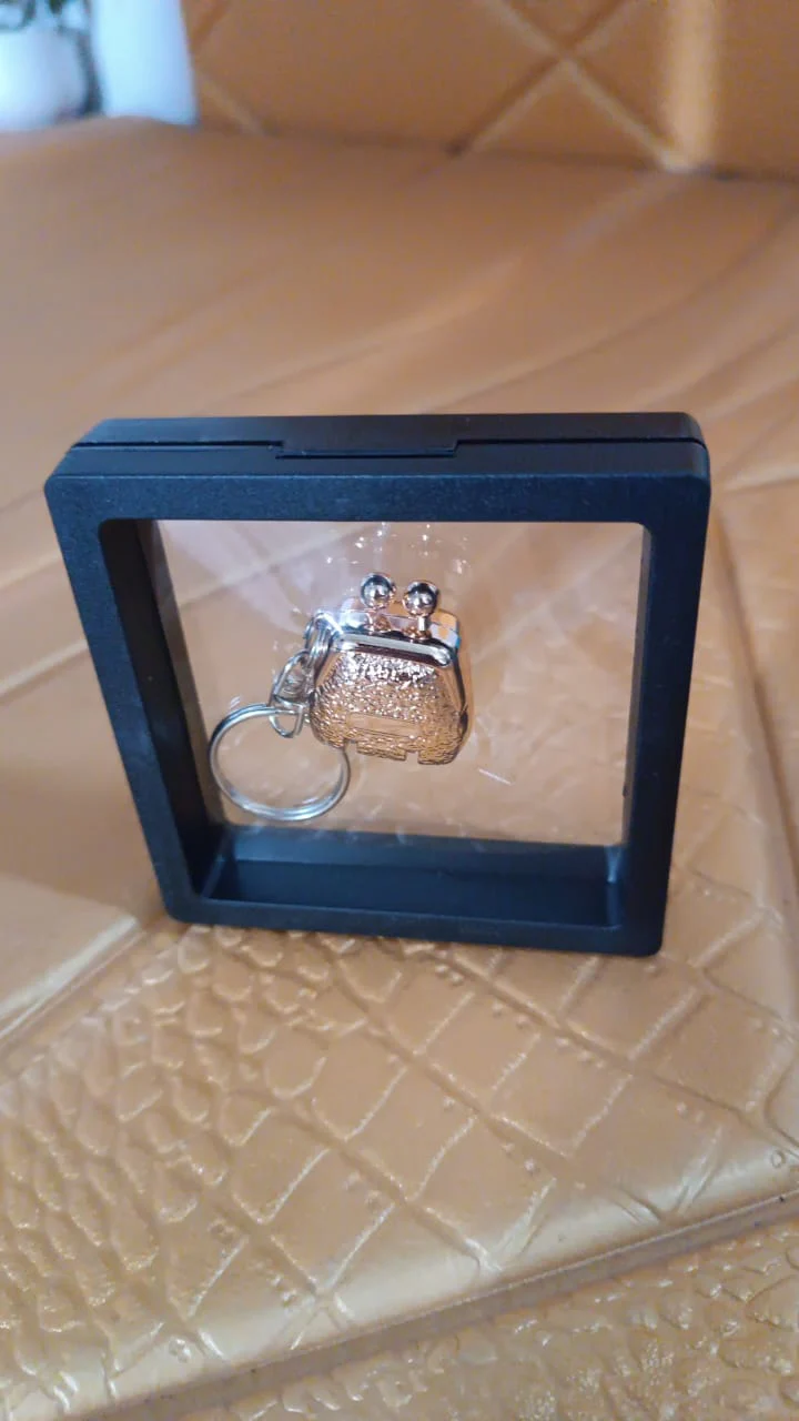 Nail Clipper Keychain With 3D Floating Frame Display Case (1 Set) - Image 7