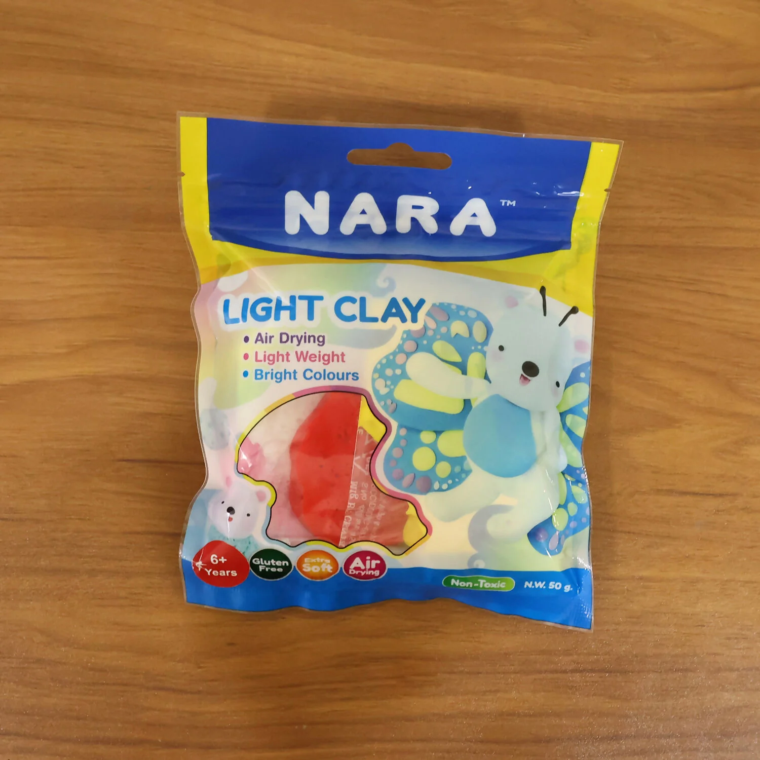 NARA Air Dry Light Clay for Kids Creative Sculpting and DIY Craft Activity - Image 8