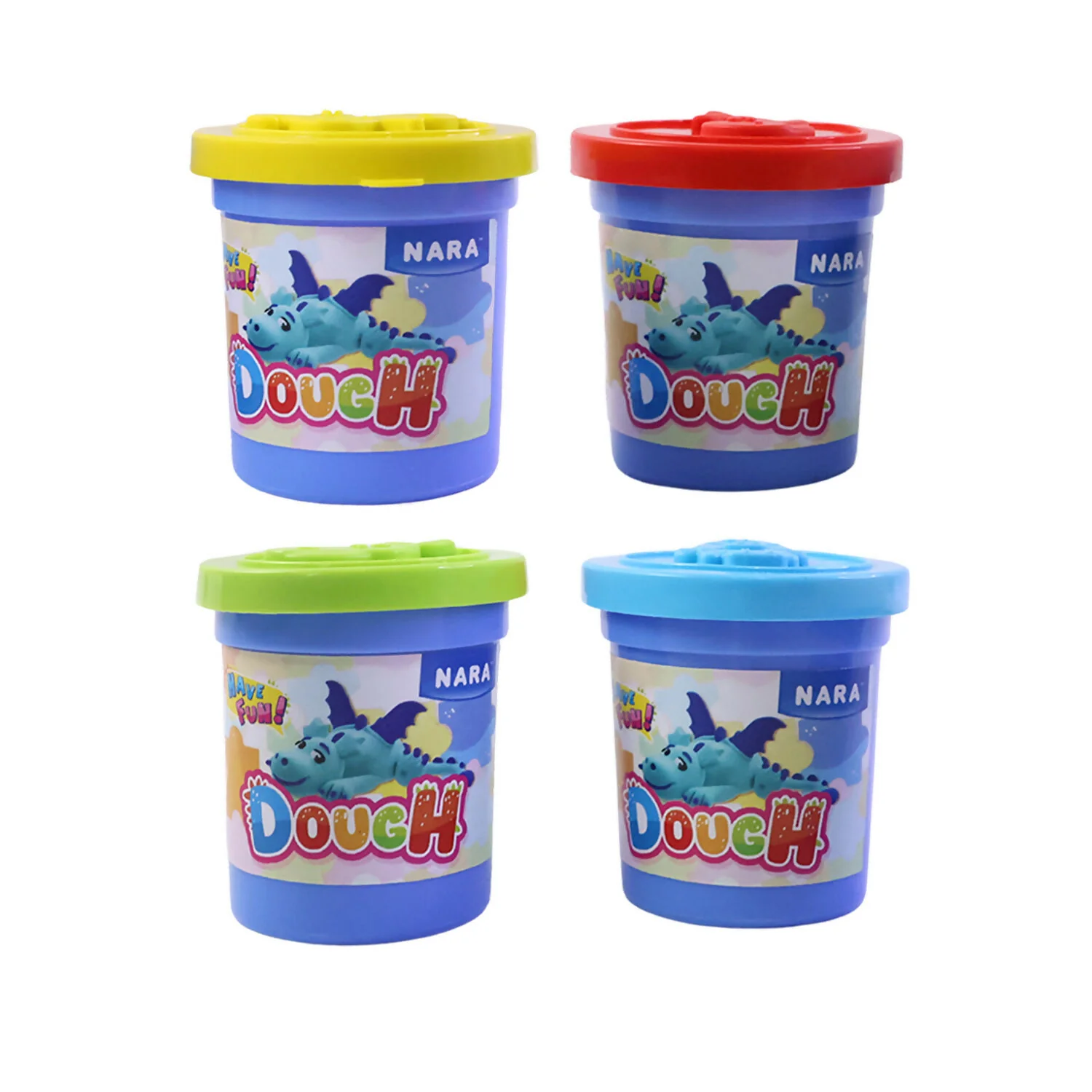 NARA Kids Soft Colorful Dough Clay Set for Creative Play and Learning Activity Kit - Image 5