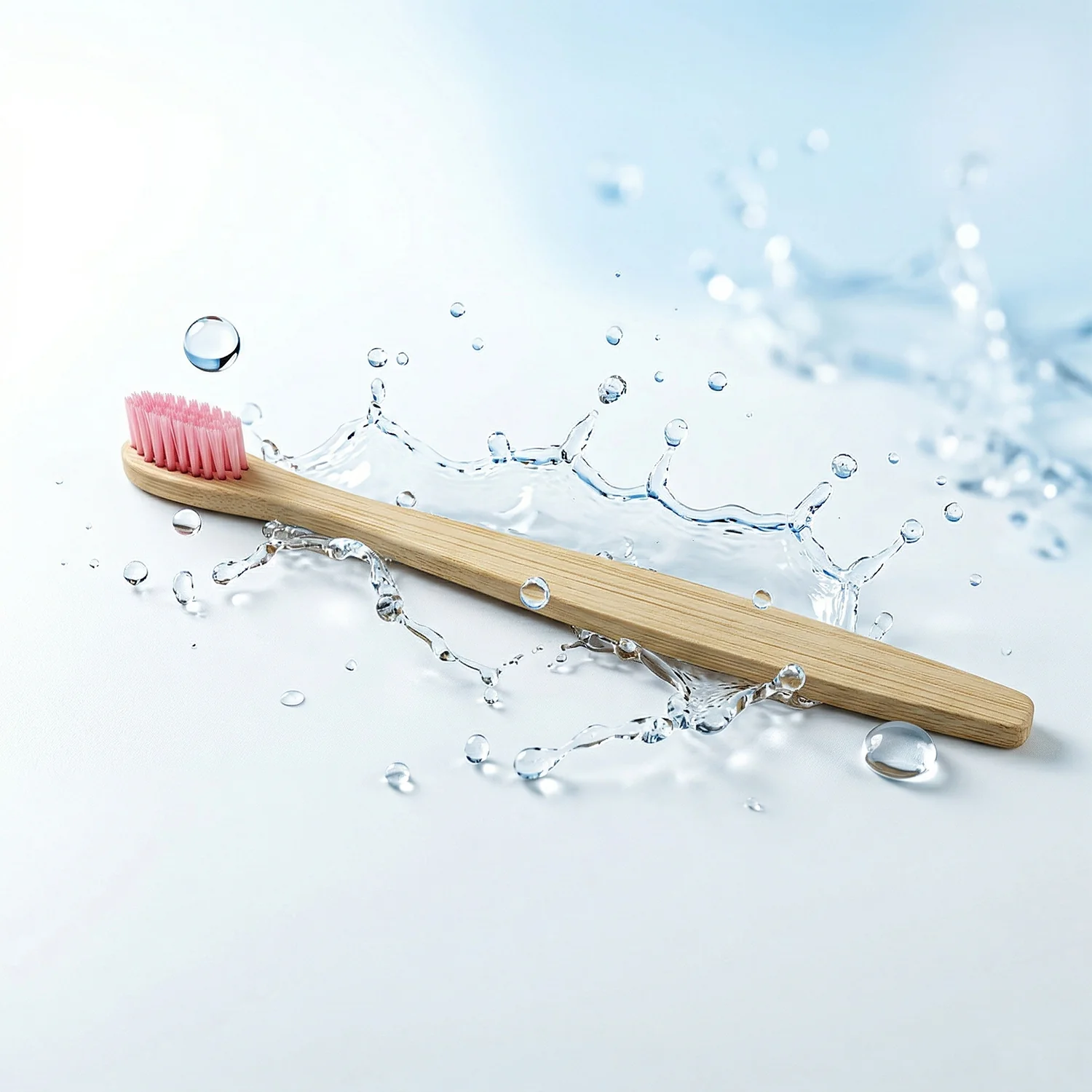 Natural Bamboo Toothbrush Soft Bristle (1 Pc) - Image 5