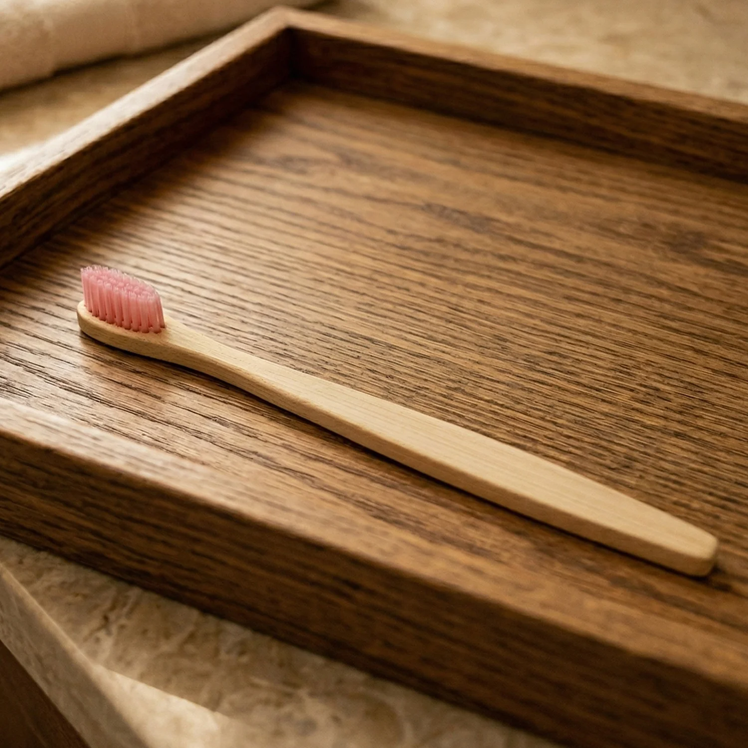 Natural Bamboo Toothbrush Soft Bristle (1 Pc) - Image 7