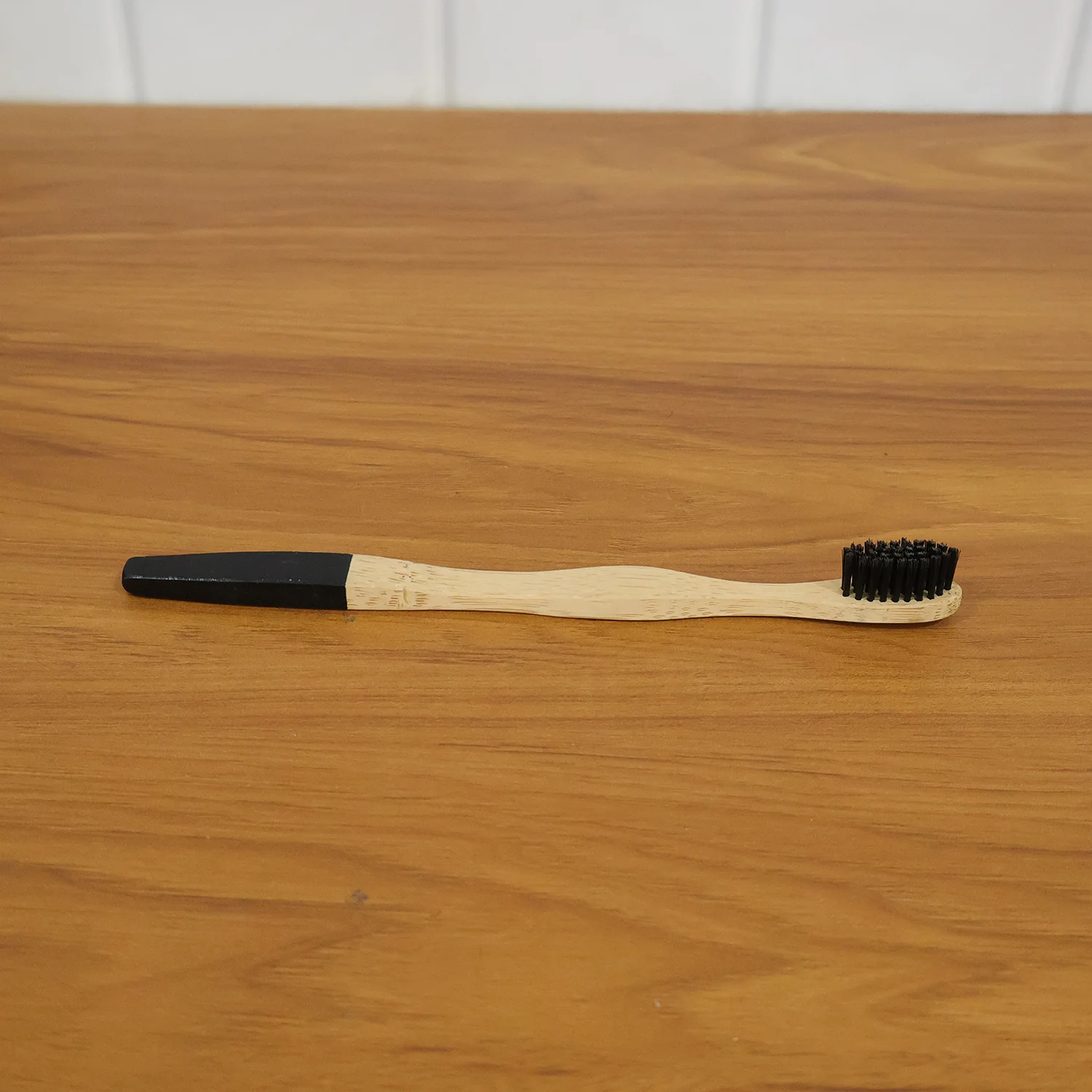 Natural Bamboo Toothbrush with Soft Charcoal Bristles (1 Pc) - Image 8