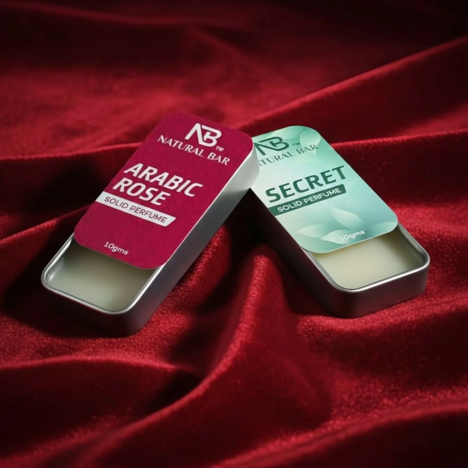 Arabic Rose And Secret Solid Perfume Combo, Alcohol Free Cologne Strong & Lasting Fragrance, Gifting for Him & Her (10gms/2Pc)