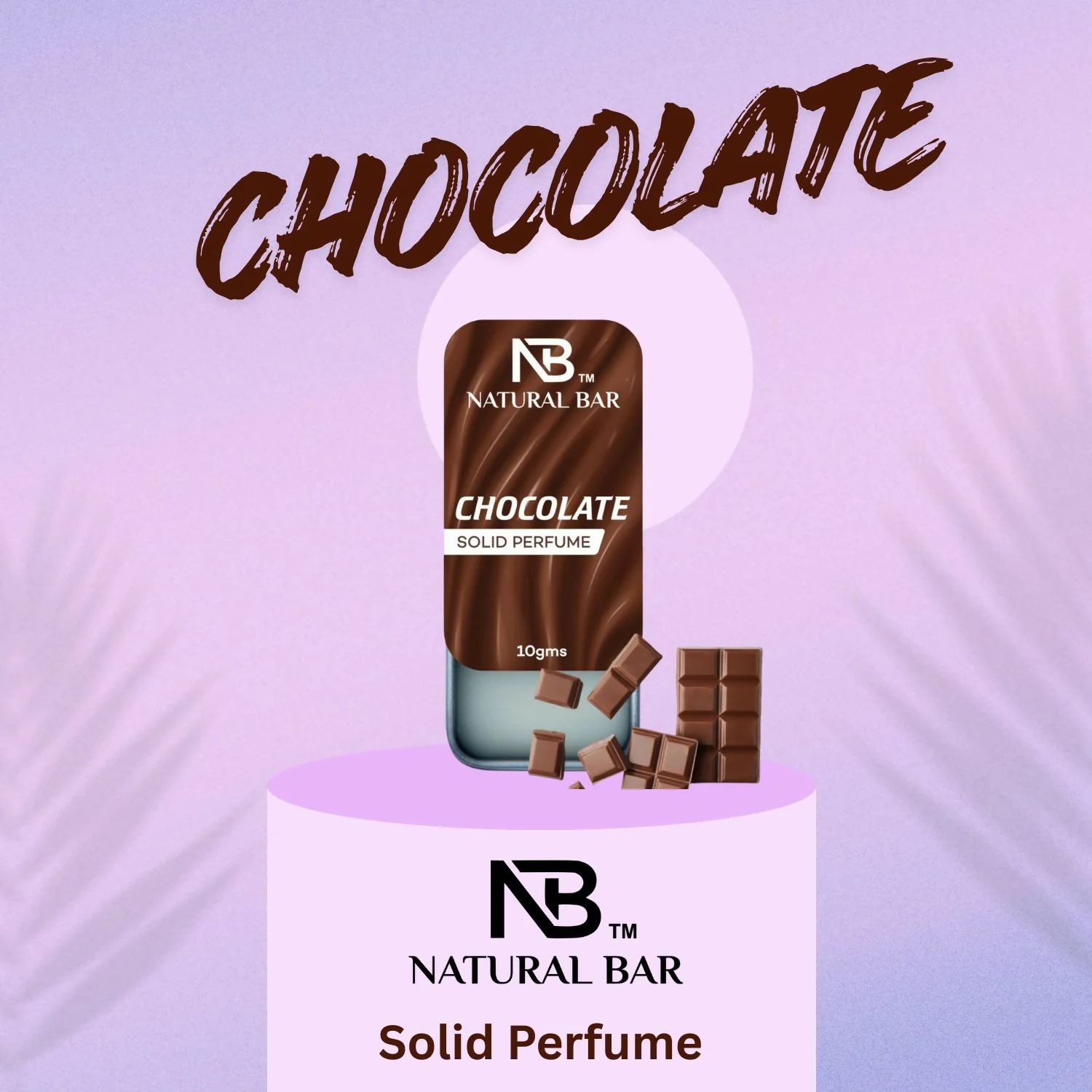 Chocolate And Greatness Of Oud Solid Perfume Combo, Alcohol Free Cologne Strong & Lasting Fragrance, Gifting for Him & Her (10gms/2Pc) - Image 3