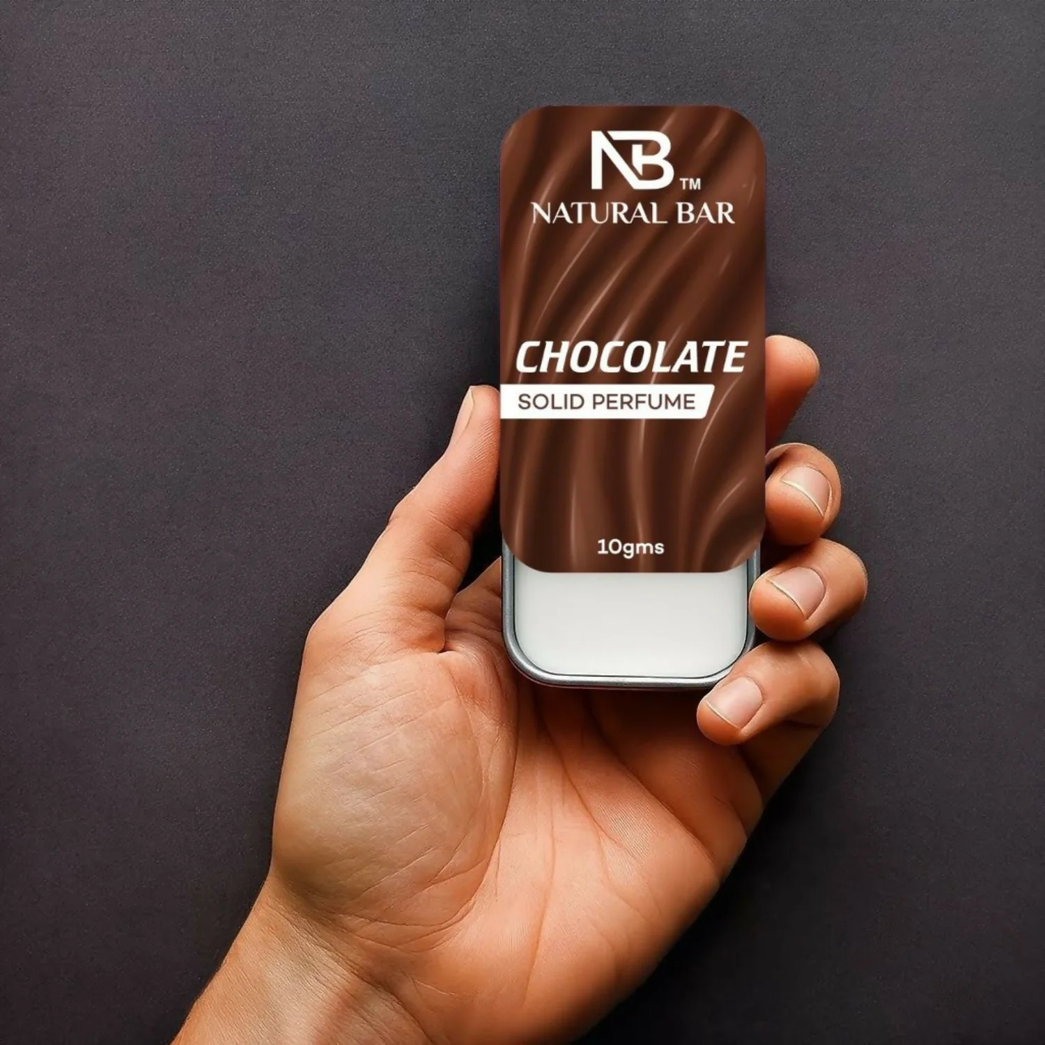 Chocolate Solid Perfume, Alcohol Free Long Lasting Fragrance for Male and Female (10gms) - Image 2