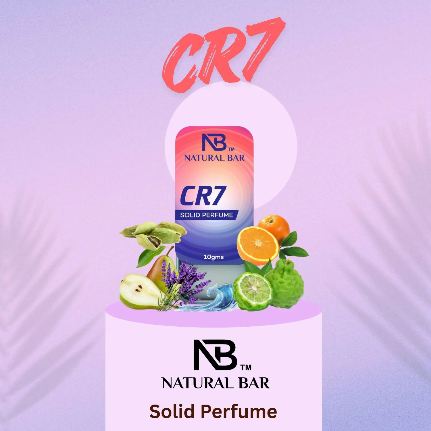 Cr7 And Magnet Solid Perfume Combo, Alcohol Free Cologne Strong & Lasting Fragrance, Gifting for Him & Her (10gms/2Pc) - Image 2