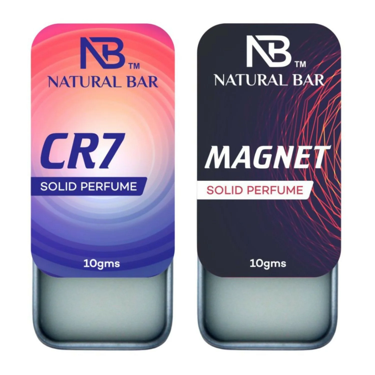 Cr7 And Magnet Solid Perfume Combo, Alcohol Free Cologne Strong & Lasting Fragrance, Gifting for Him & Her (10gms/2Pc) - Image 5