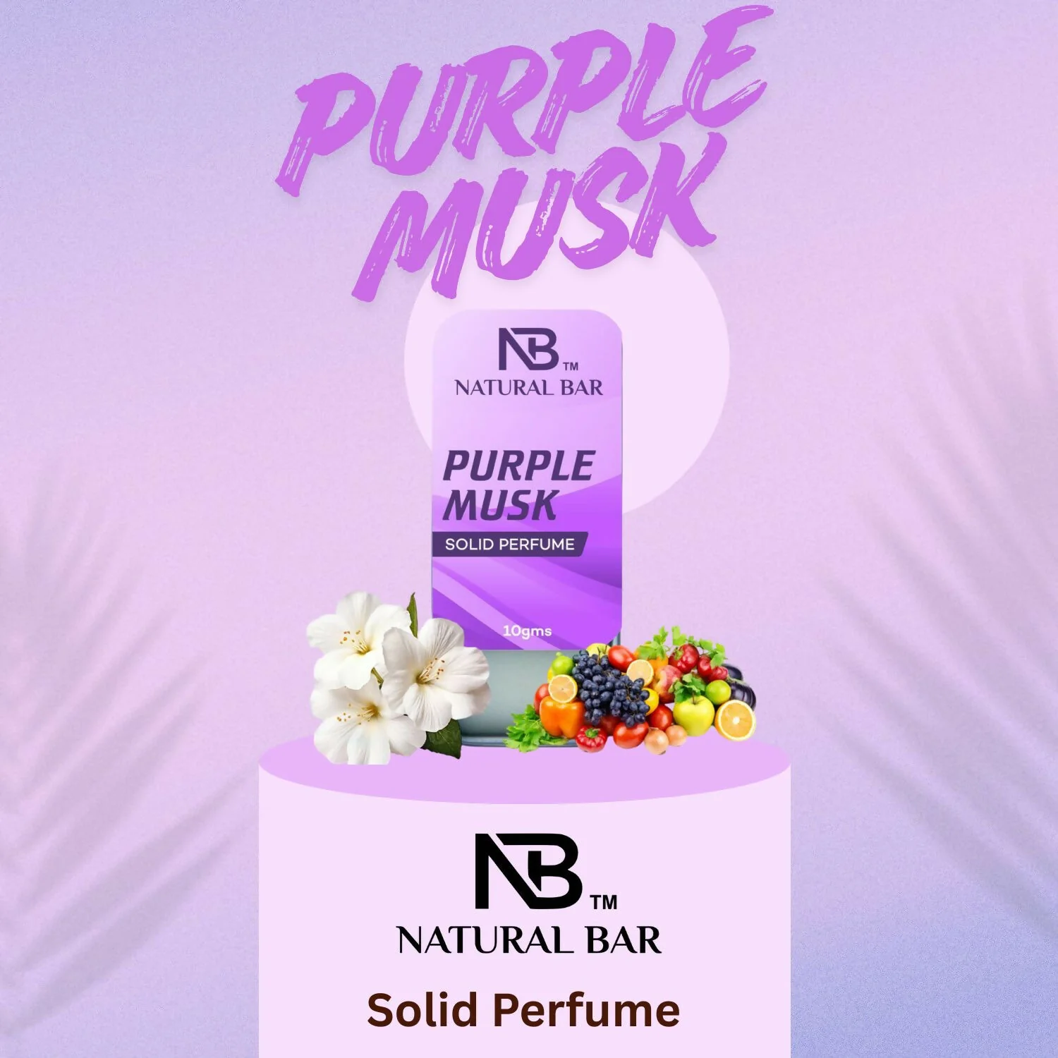 Cr7, White Oud And Purple Musk Solid Perfume Combo, Alcohol Free Cologne Strong & Lasting Fragrance, Gifting for Him & Her (10gms/3Pc) - Image 3
