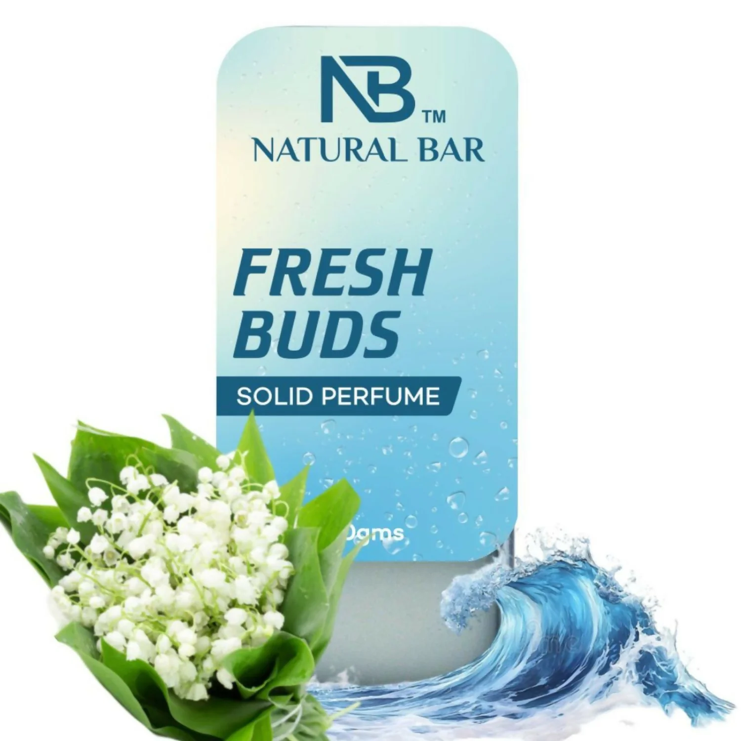 Fresh Buds Solid Perfume, Alcohol Free Long Lasting Fragrance for Male and Female (10gms) - Image 4