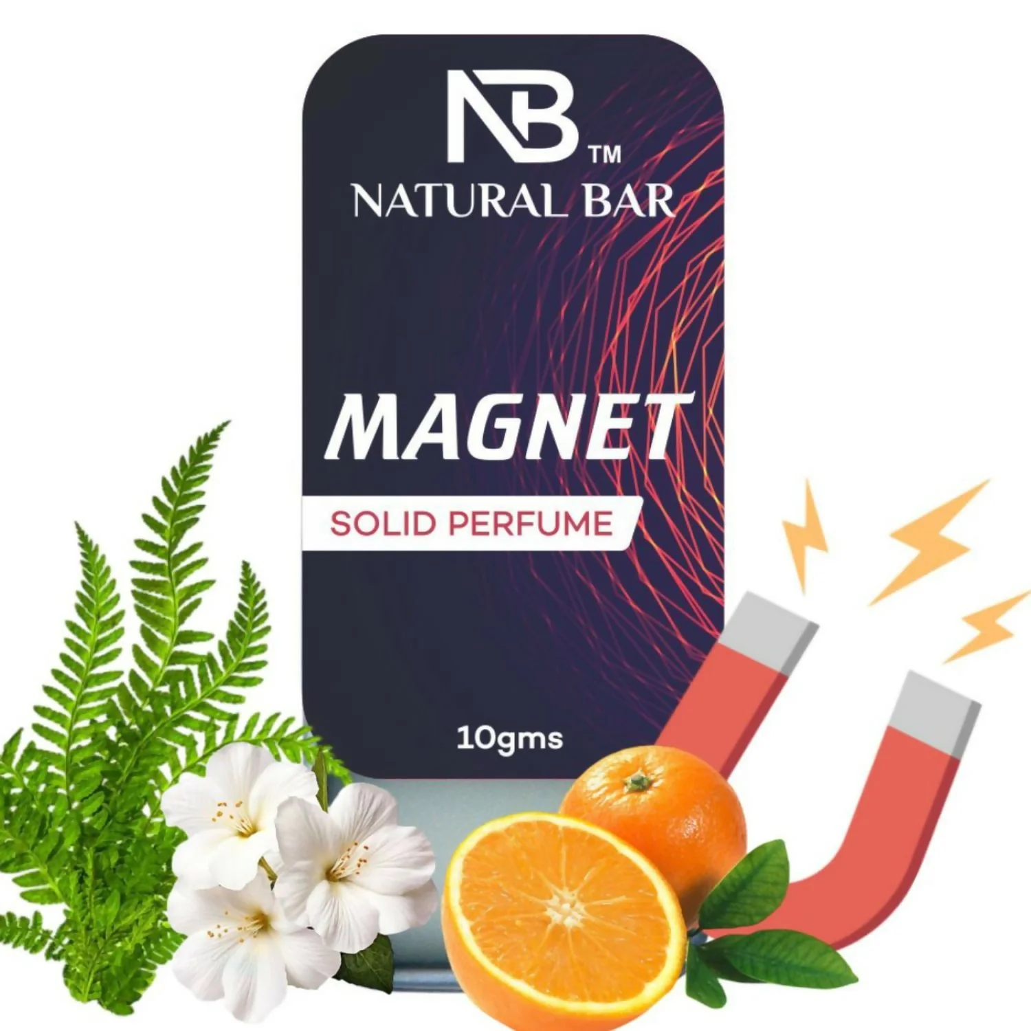 Magnet Solid Perfume, Alcohol Free Long Lasting Fragrance for Male and Female (10gms) - Image 4