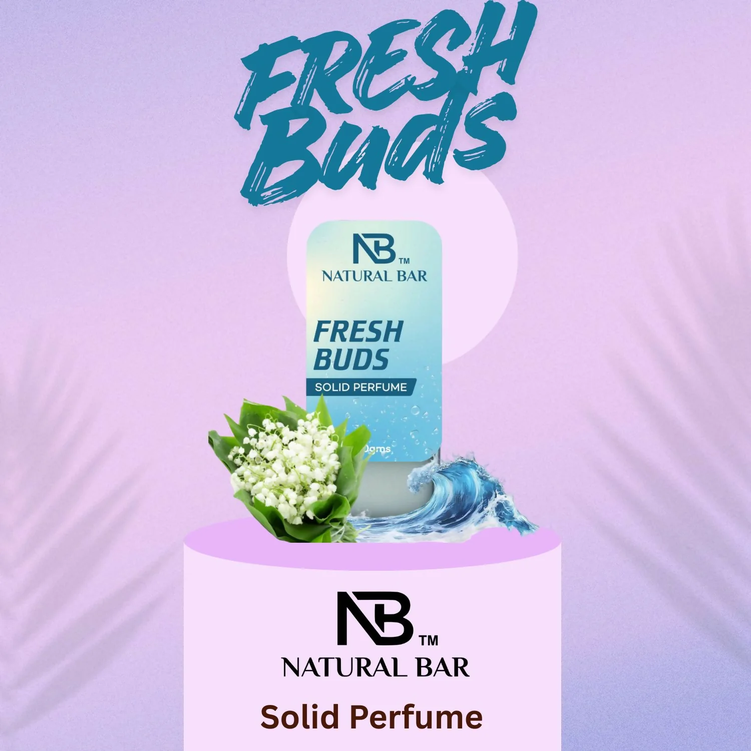 Millennium, Fresh Buds And Magnet Solid Perfume Combo, Alcohol Free Cologne Strong & Lasting Fragrance, Gifting for Him & Her (10gms/3Pc) - Image 3