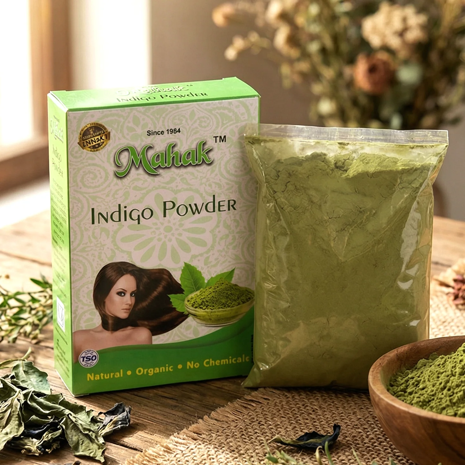 Natural Indigo Powder for Traditional Hair Care – 80 gm - Image 7