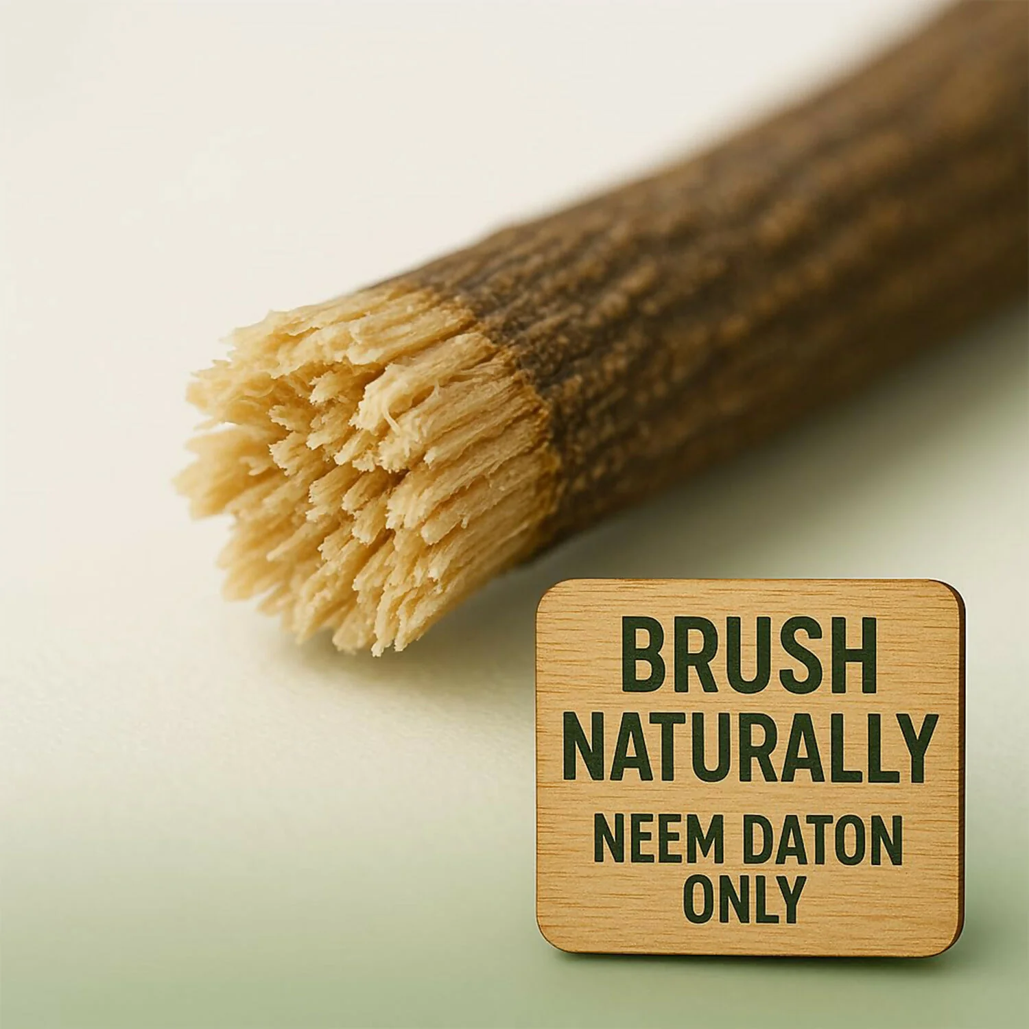 Natural Neem Wood Tooth Cleaning Sticks for Oral Care (10 Pc) - Image 4