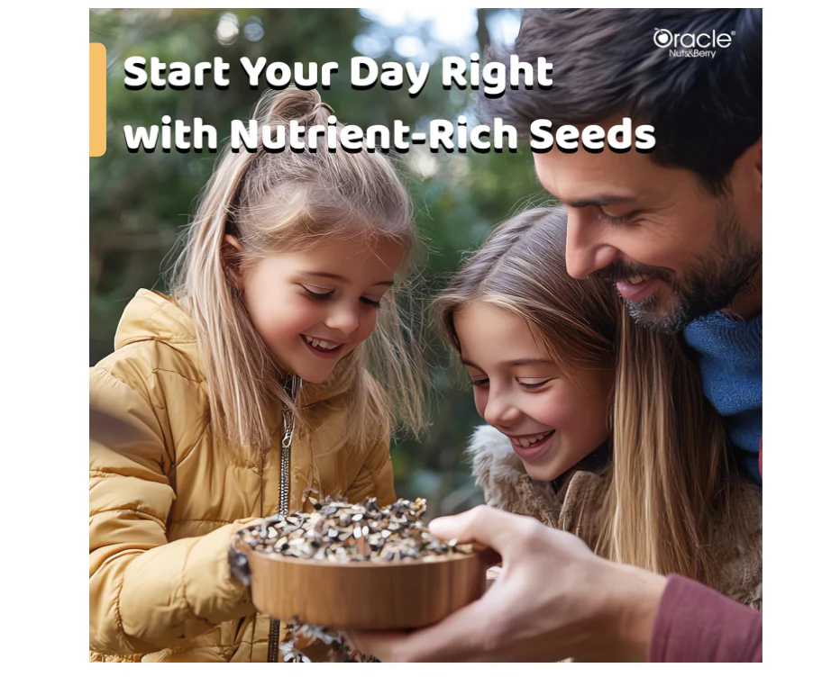 Oracle Natural Premium Mix Seeds 250gm Healthy Superfood Blend of Pumpkin, Sunflower - Image 6