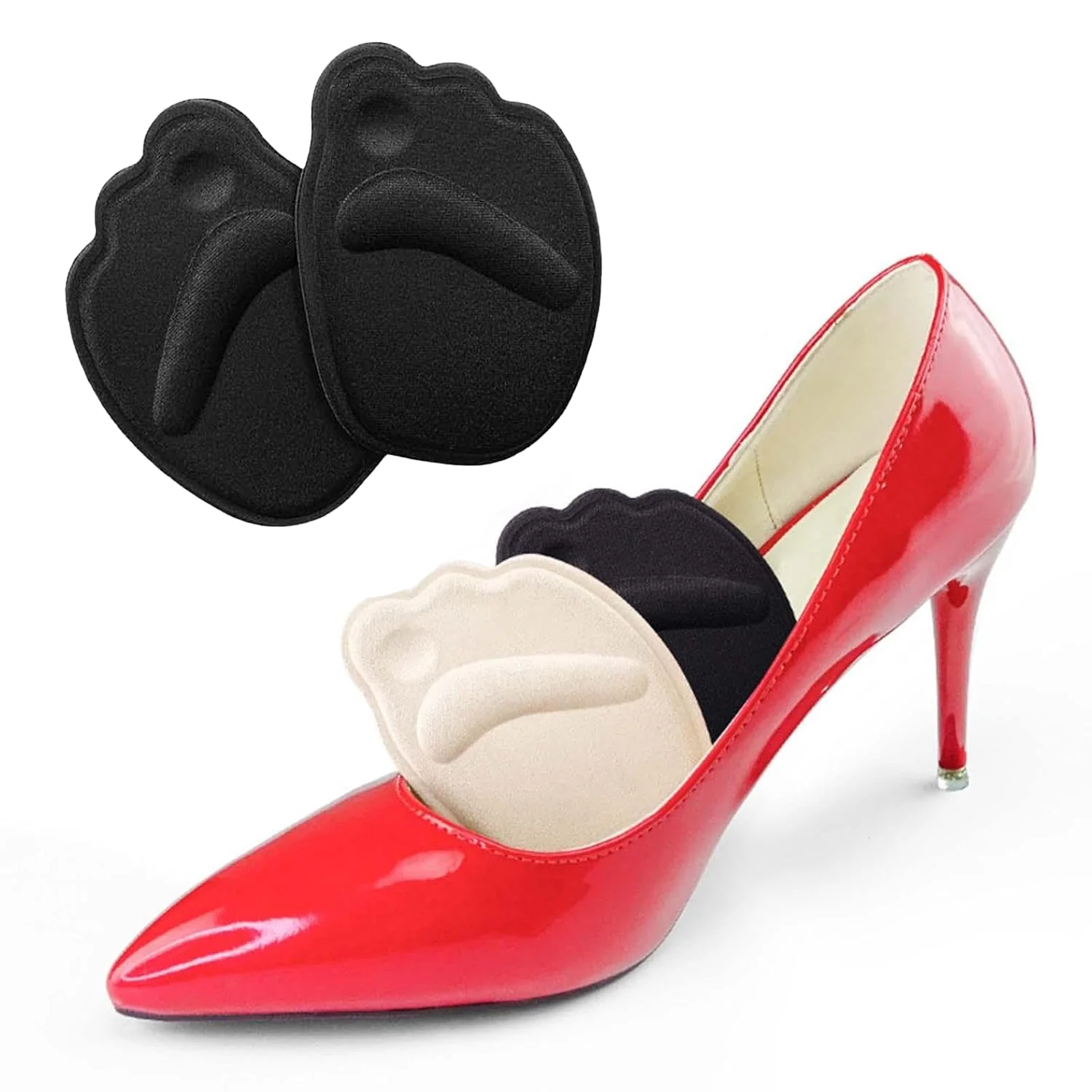 High Shoe Heel Cushion Inserts Non Slip Prevent Calluses Insole Pads (1 Pair) - Image 6