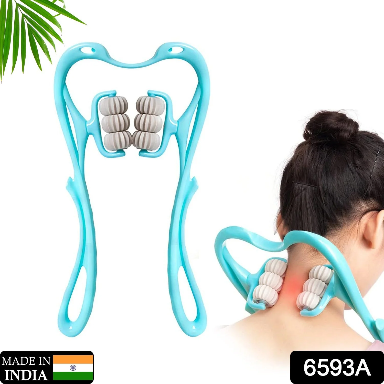 Neck & Shoulder Massager: Portable Relief for Back, Waist & More (1 Pc) - Image 2