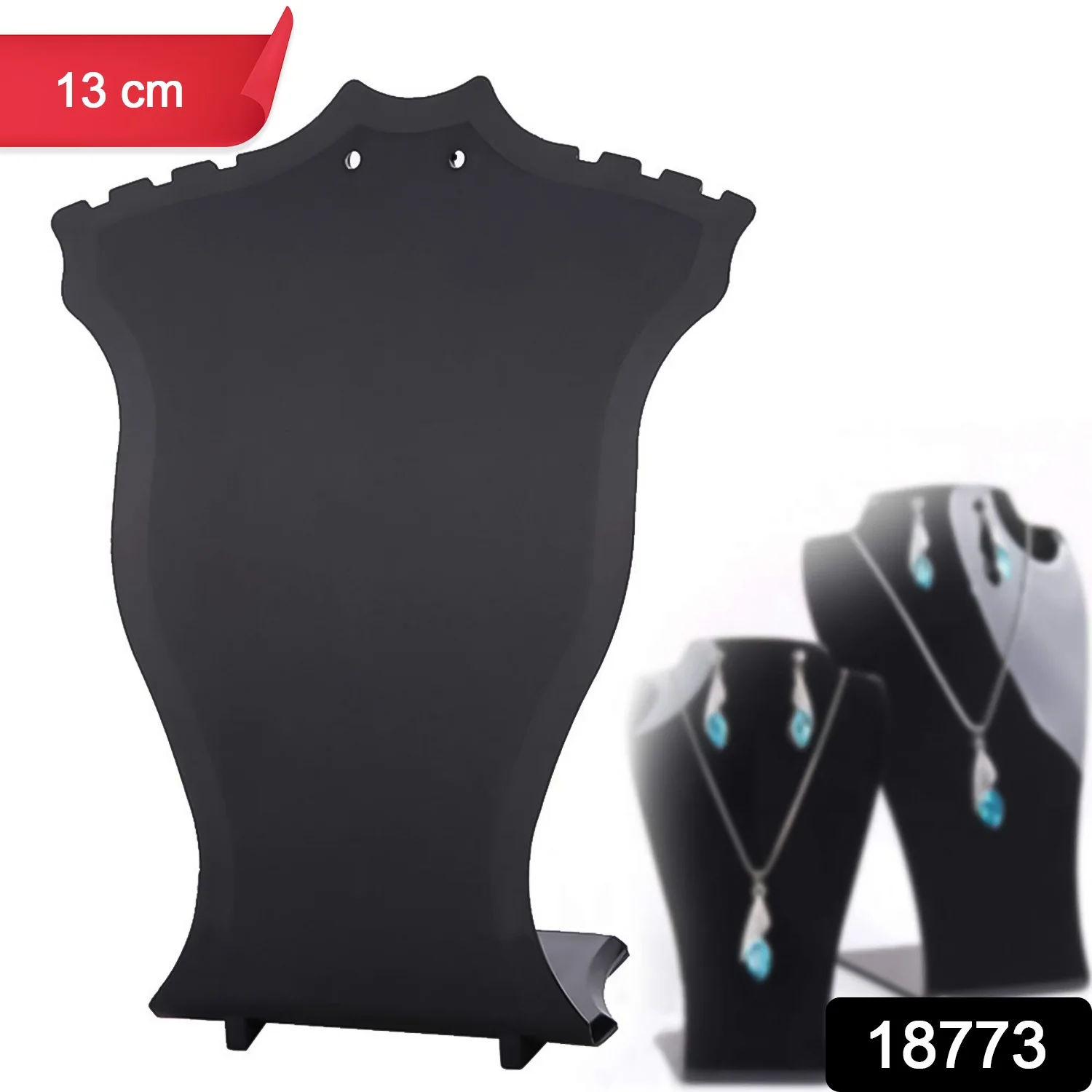 Plastic Necklace Display Stand (13 Cm / 1 Pc) - Image 2