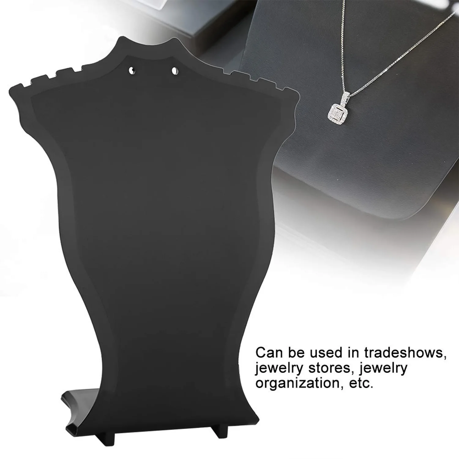 Plastic Necklace Display Stand (13 Cm / 1 Pc) - Image 3