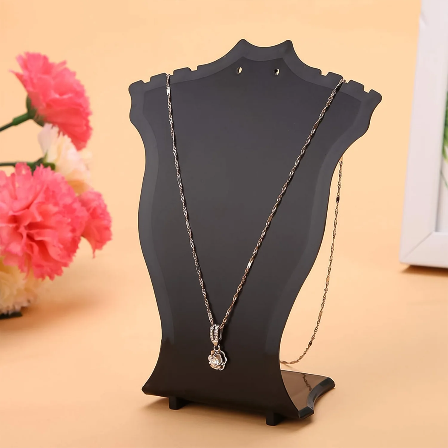 Plastic Necklace Display Stand (13 Cm / 1 Pc) - Image 4