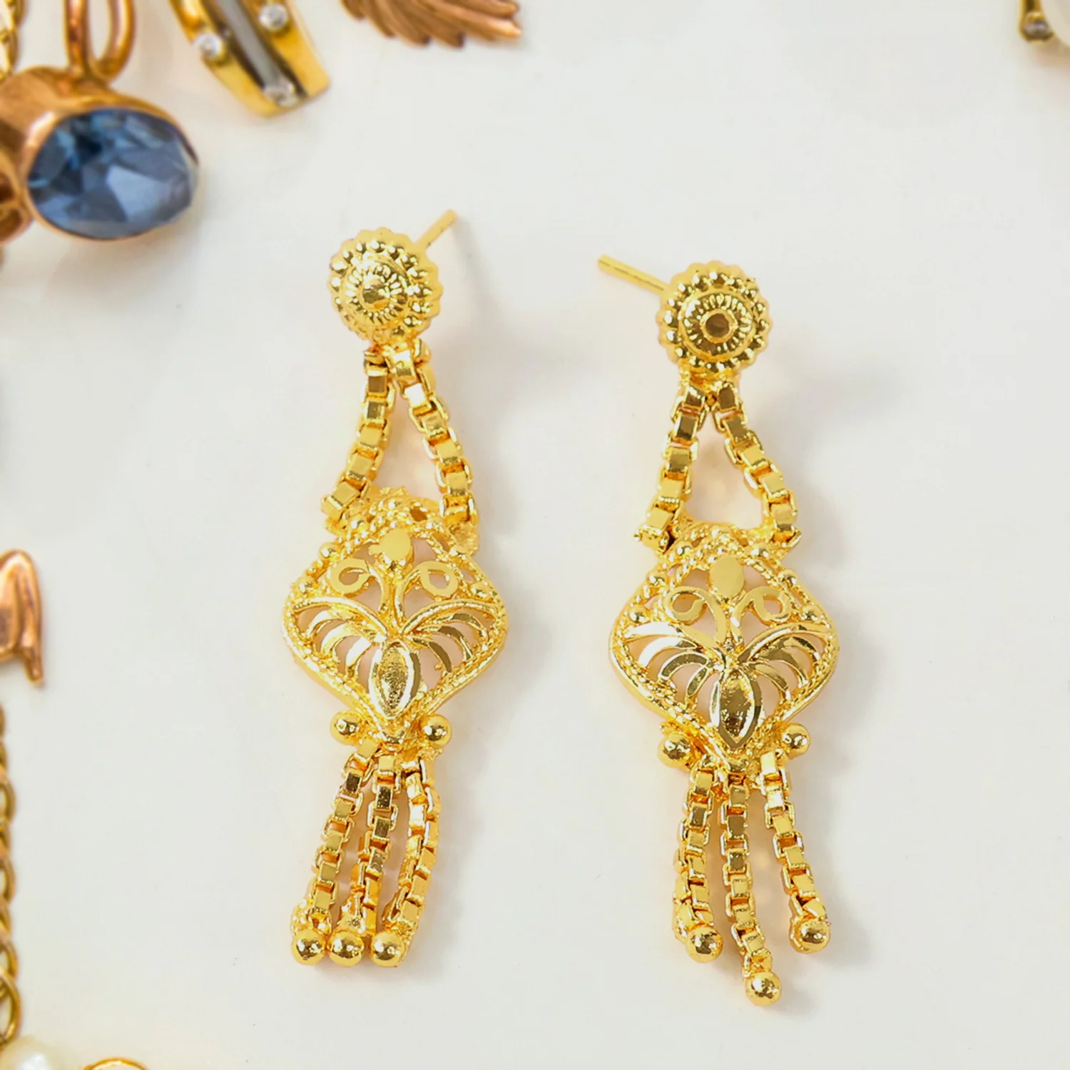 Necklace With Earrings Set For Women & Girls (2Pc) - Image 4