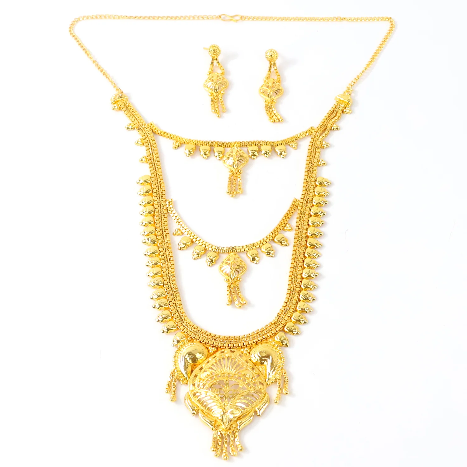 Necklace With Earrings Set For Women & Girls (2Pc) - Image 5