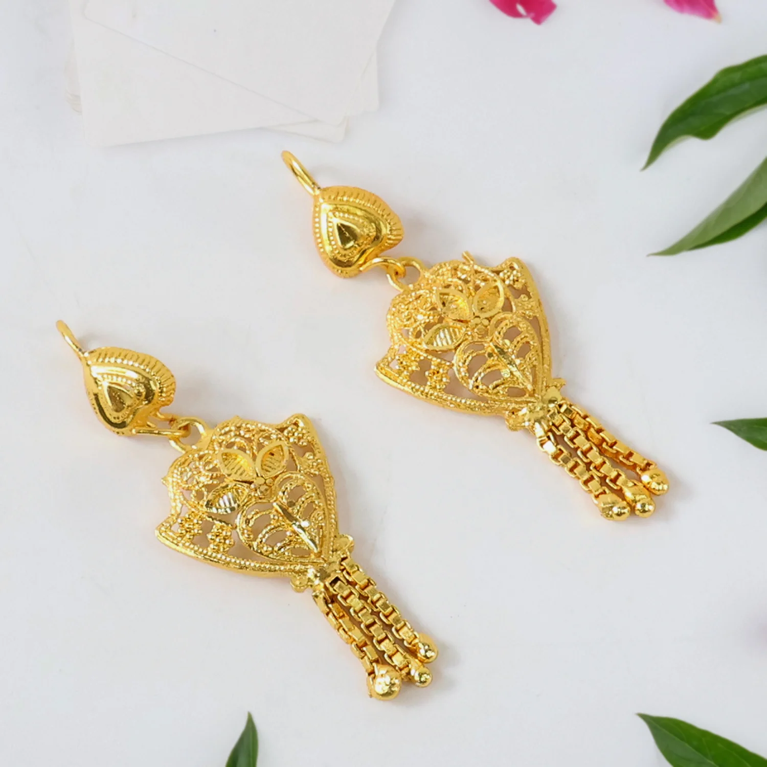 Necklace With Pair of Earrings Set for (2Pc) - Image 2