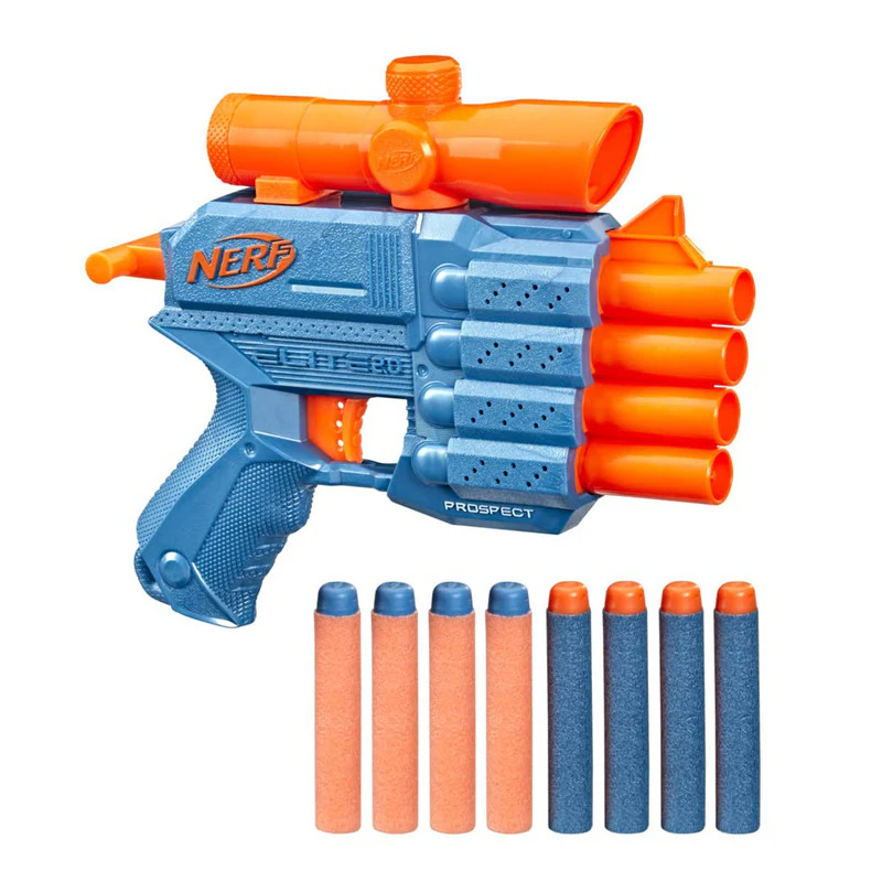 Nerf Elite 2.0 Prospect Blaster Compact Foam Dart Gun with Scope & 8 Darts - Image 4