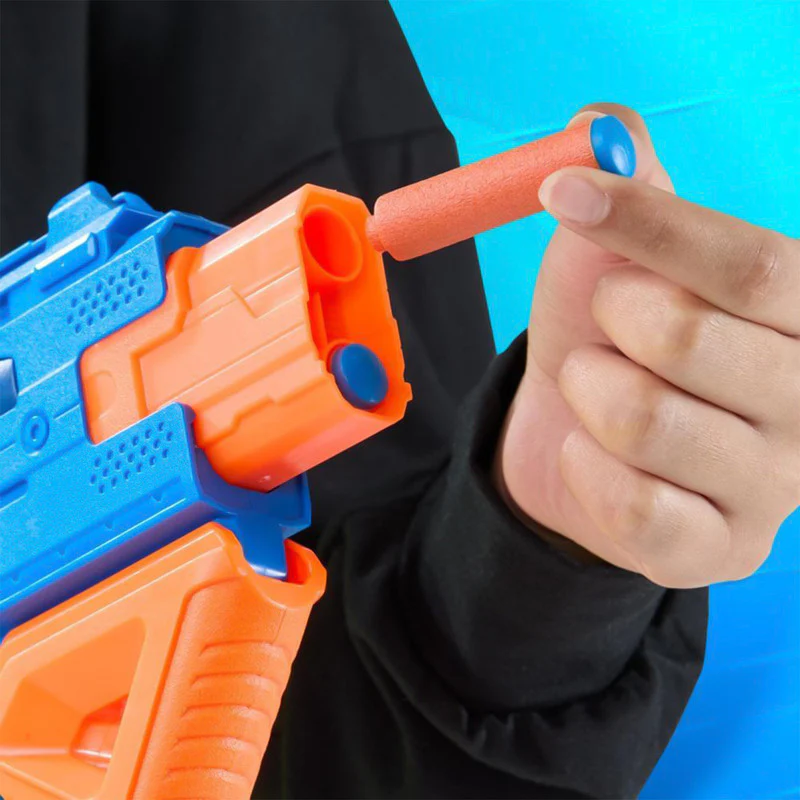 Nerf N-Series Double Impact Blaster High-Performance Foam Dart Gun with 12 Darts - Image 5