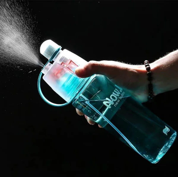 New Spray Portable Water Bottle (600ML) - Image 5