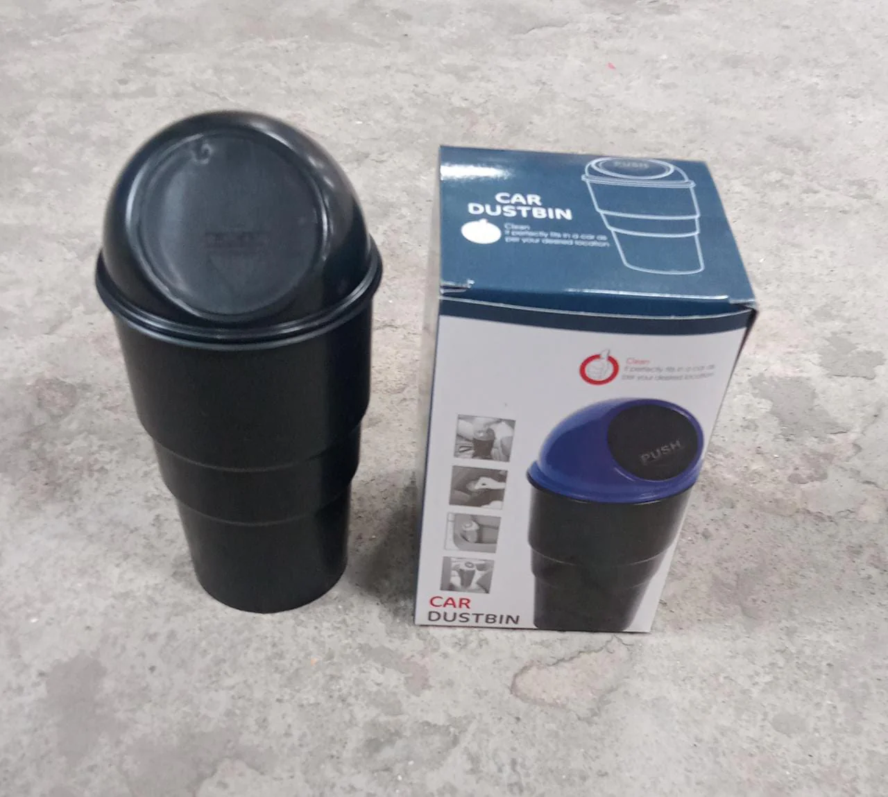 Car Dustbin / Mini Car Trash Bin / Car Ashtray - Image 7