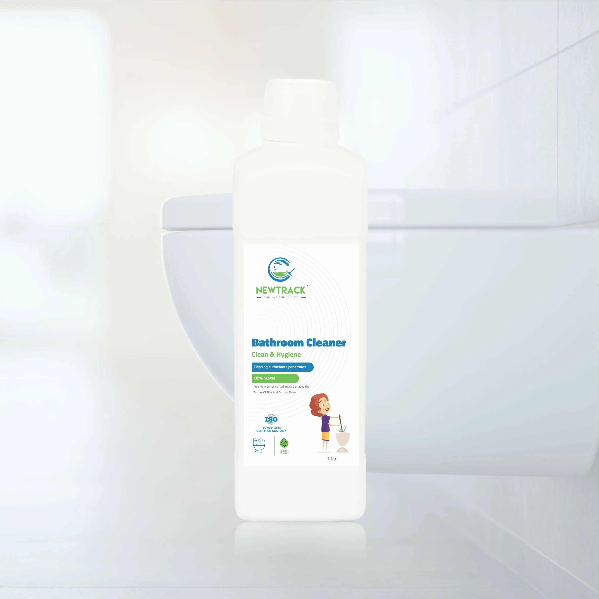Bathroom Cleaner Liquid for Home & Commercial Bathroom Cleaning - Image 4