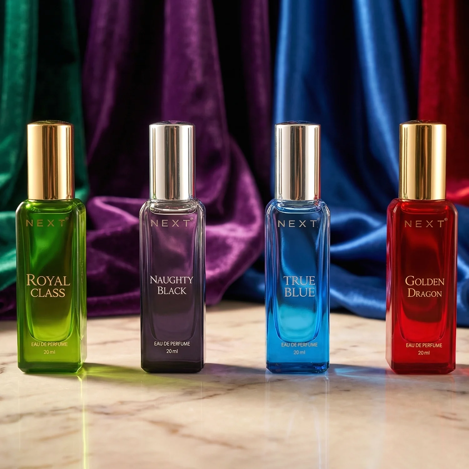 Next Luxury Fragrances Mini Eau De Parfum Gift Set (4 Pc, 20 ML Each) - Image 5