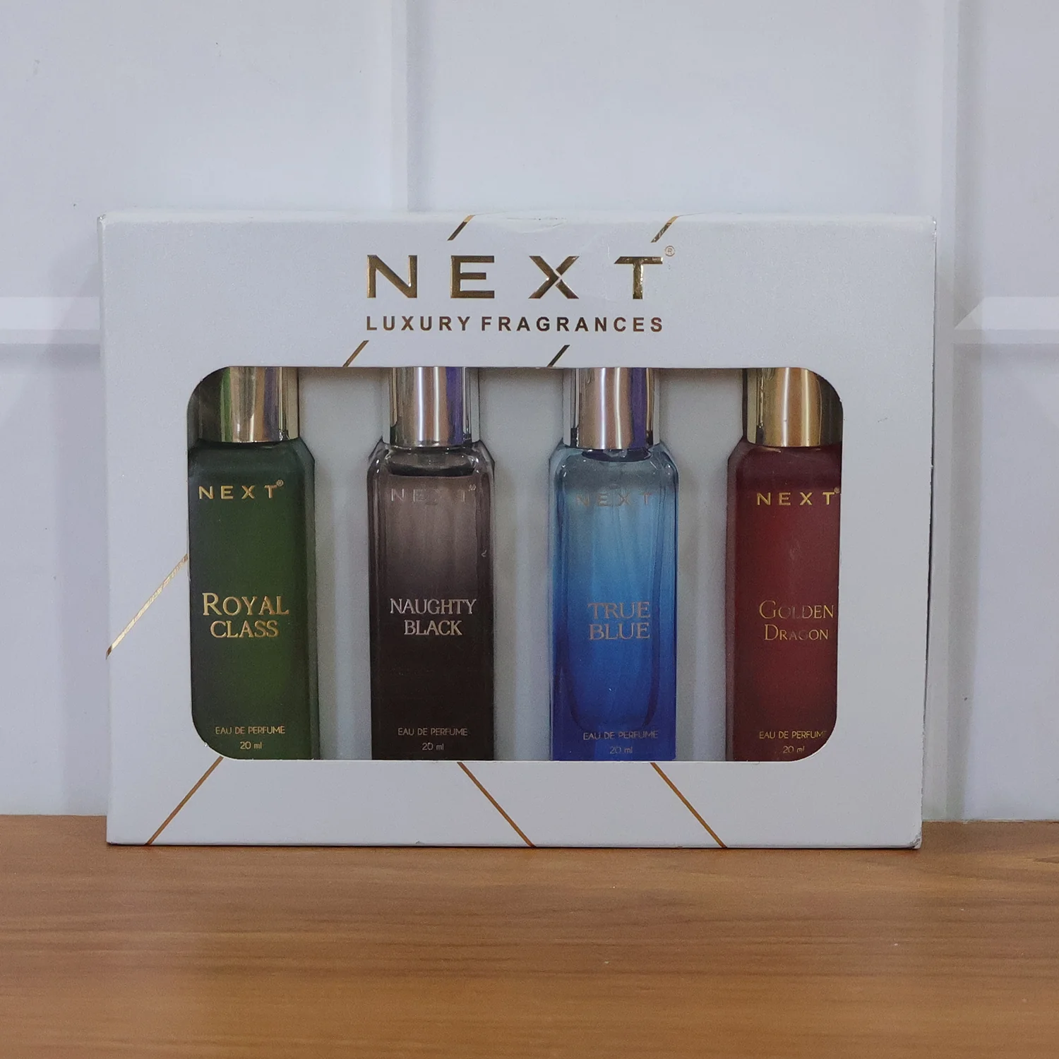 Next Luxury Fragrances Mini Eau De Parfum Gift Set (4 Pc, 20 ML Each) - Image 7