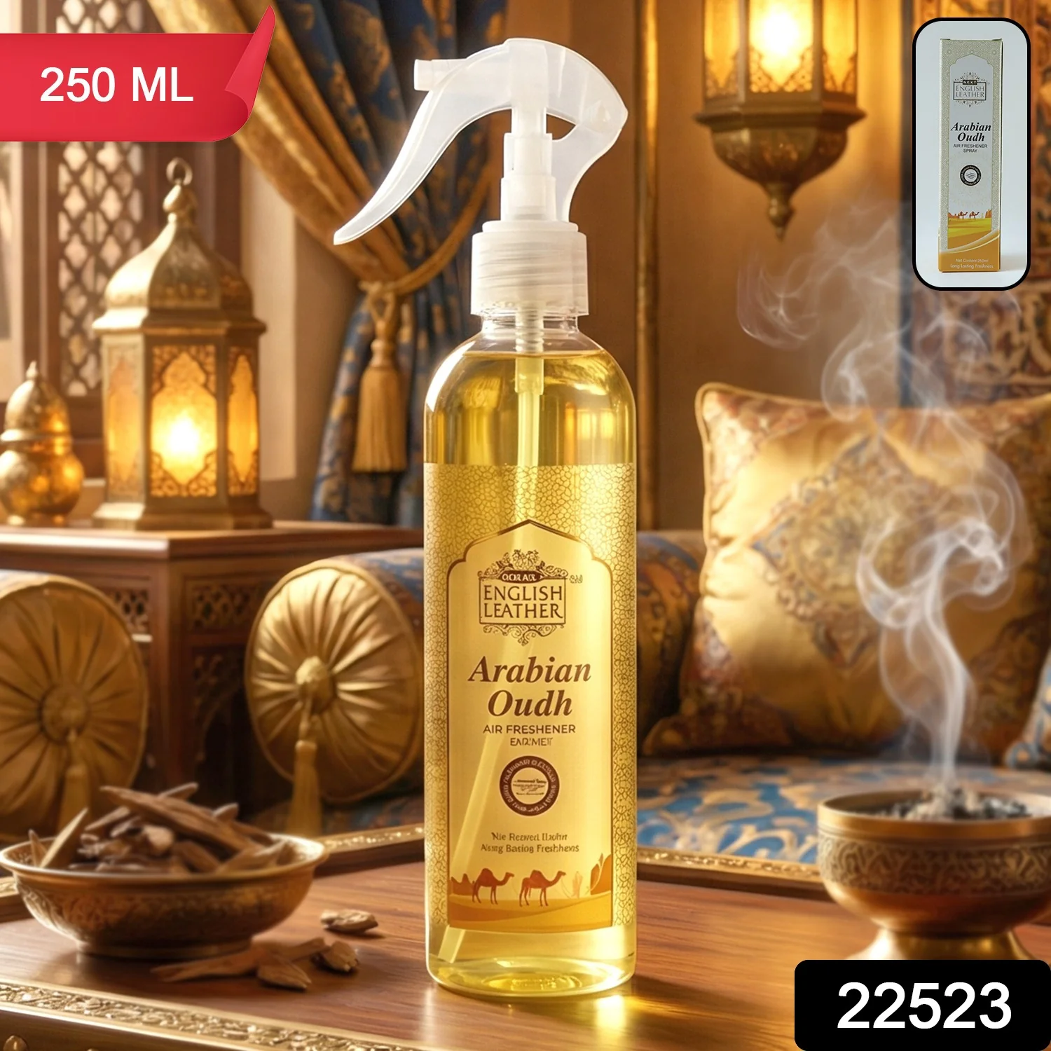 Next Premium Arabian Oudh Air Freshener Spray 250 ML - Image 2