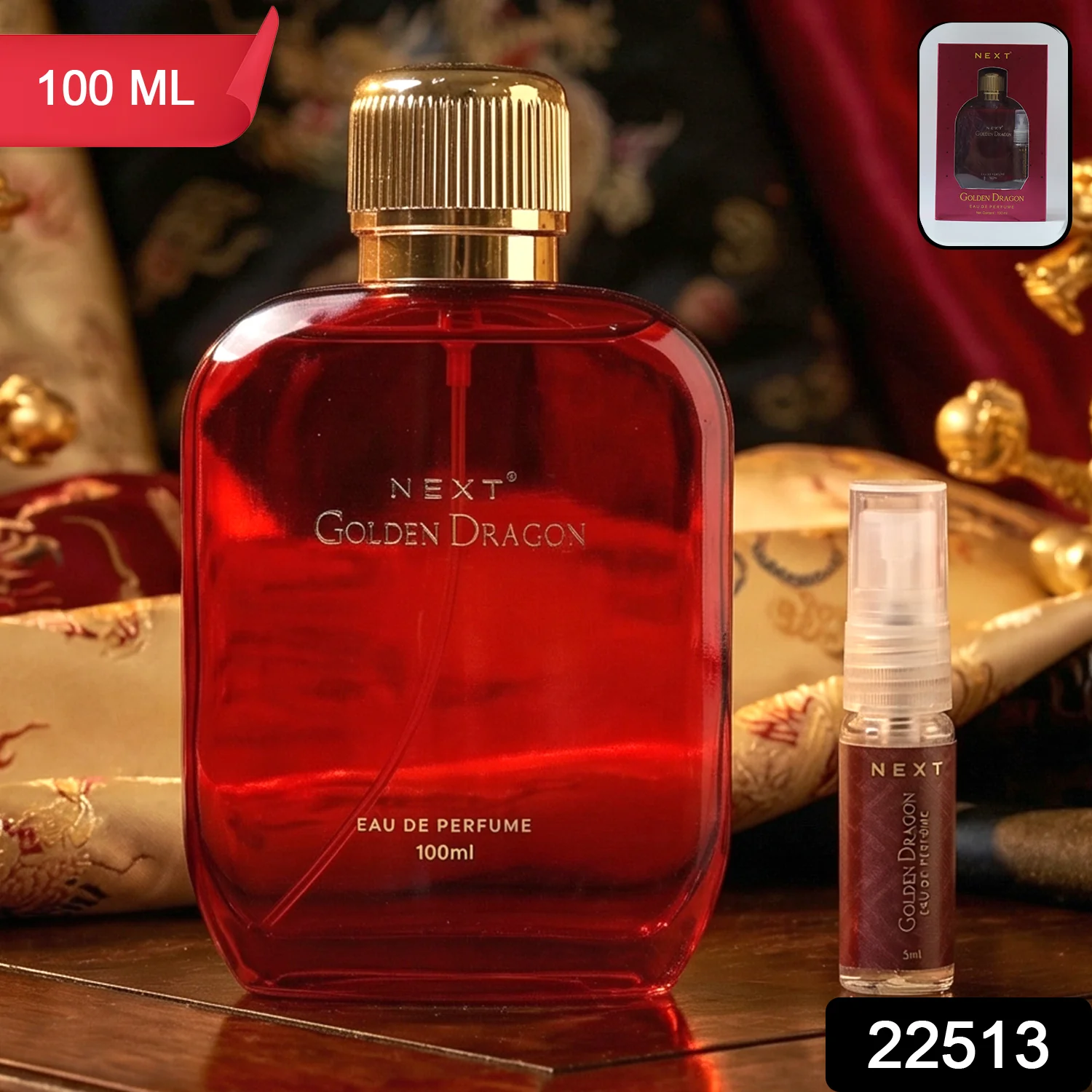 Next Premium Golden Dragon Eau De Perfume 100 ML - Image 2