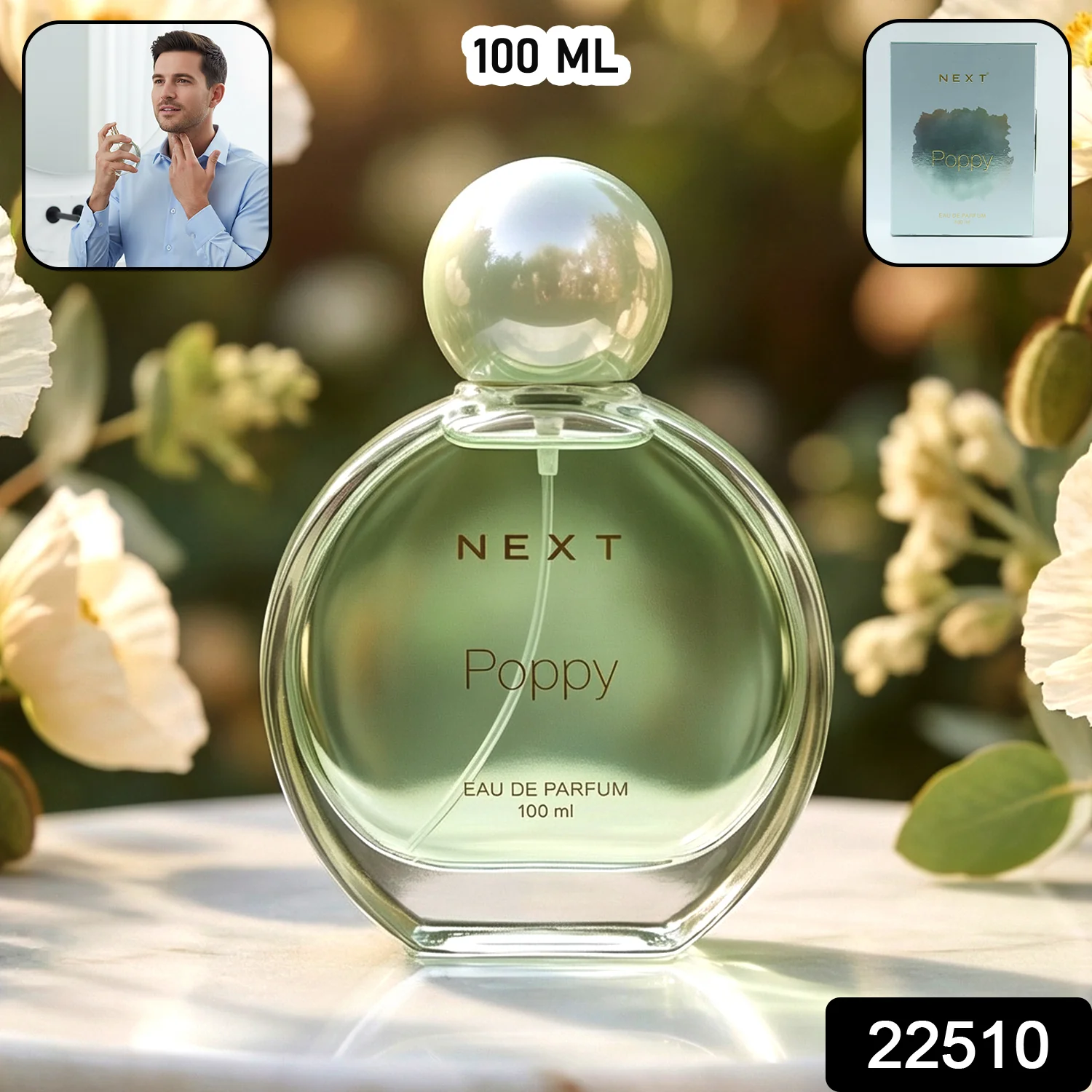 Next Premium Poppy Eau De Perfume 100 ML - Image 2