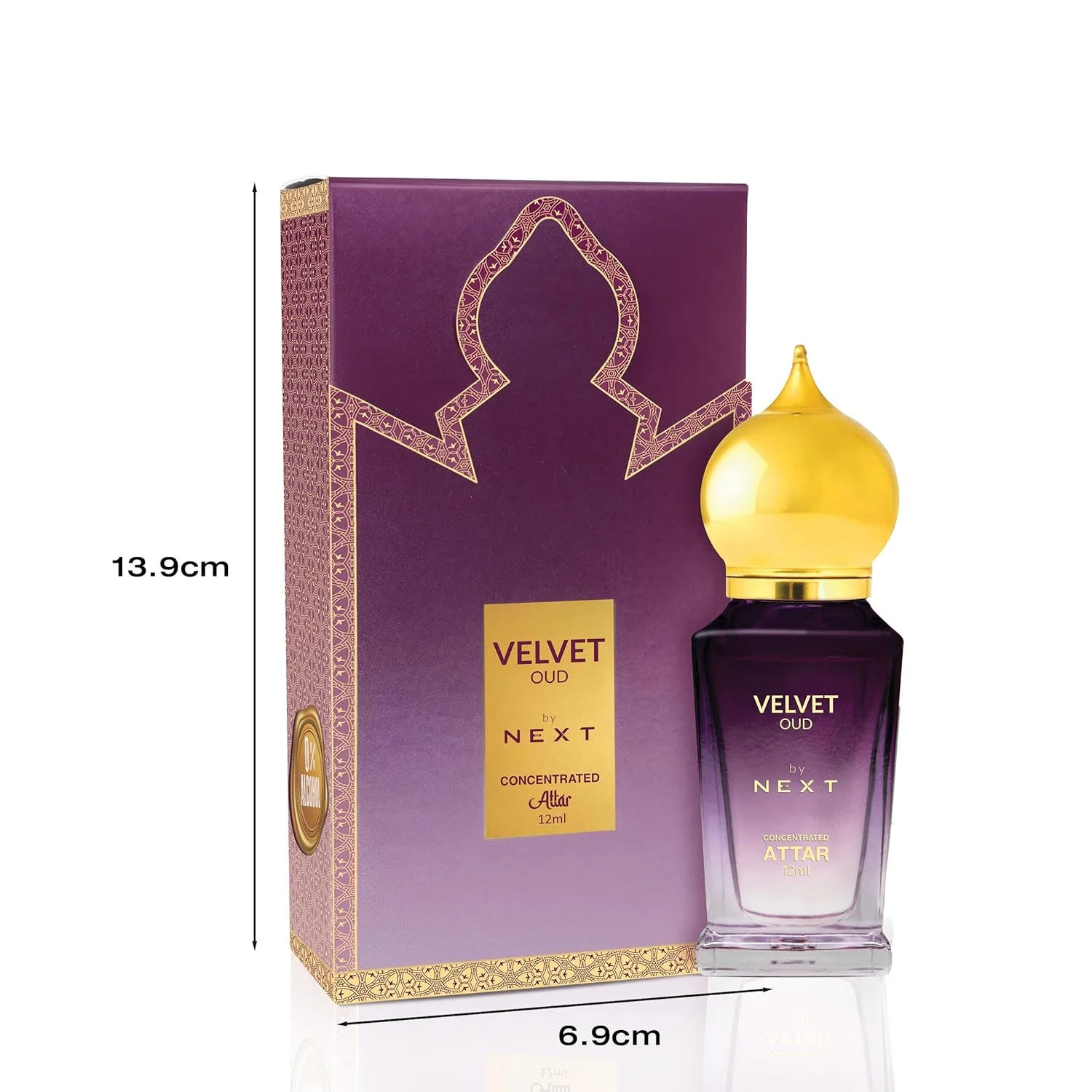 Next Premium Velvet Oud Concentrated Attar Perfume 12 ML - Image 6
