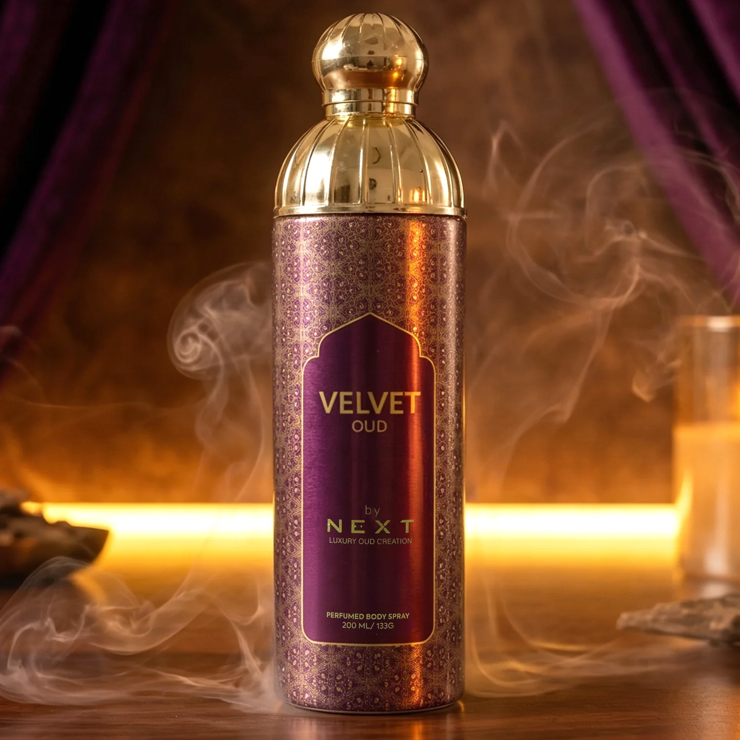 Next Velvet Oud Premium Perfumed Body Spray 200 ML - Image 5