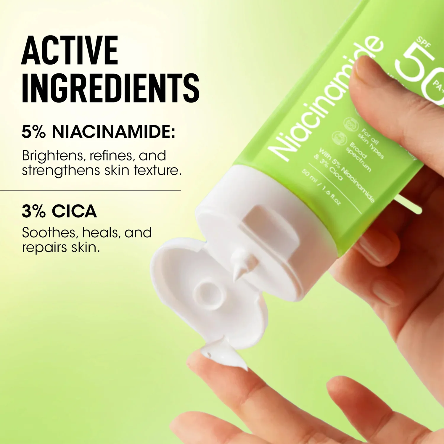 OG Beauty Niacinamide Sunscreen SPF 50 PA+++ - Image 3
