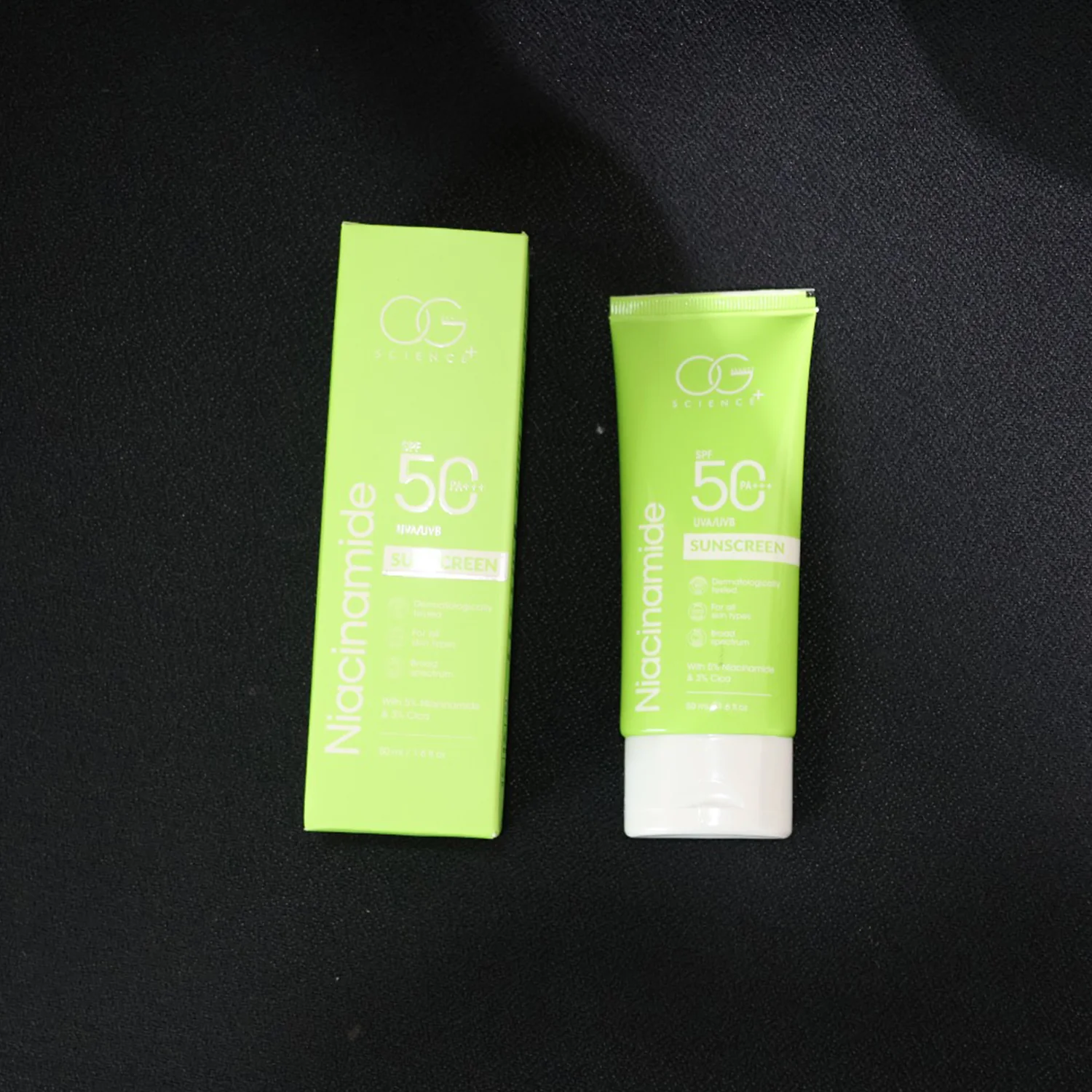 OG Beauty Niacinamide Sunscreen SPF 50 PA+++ - Image 9