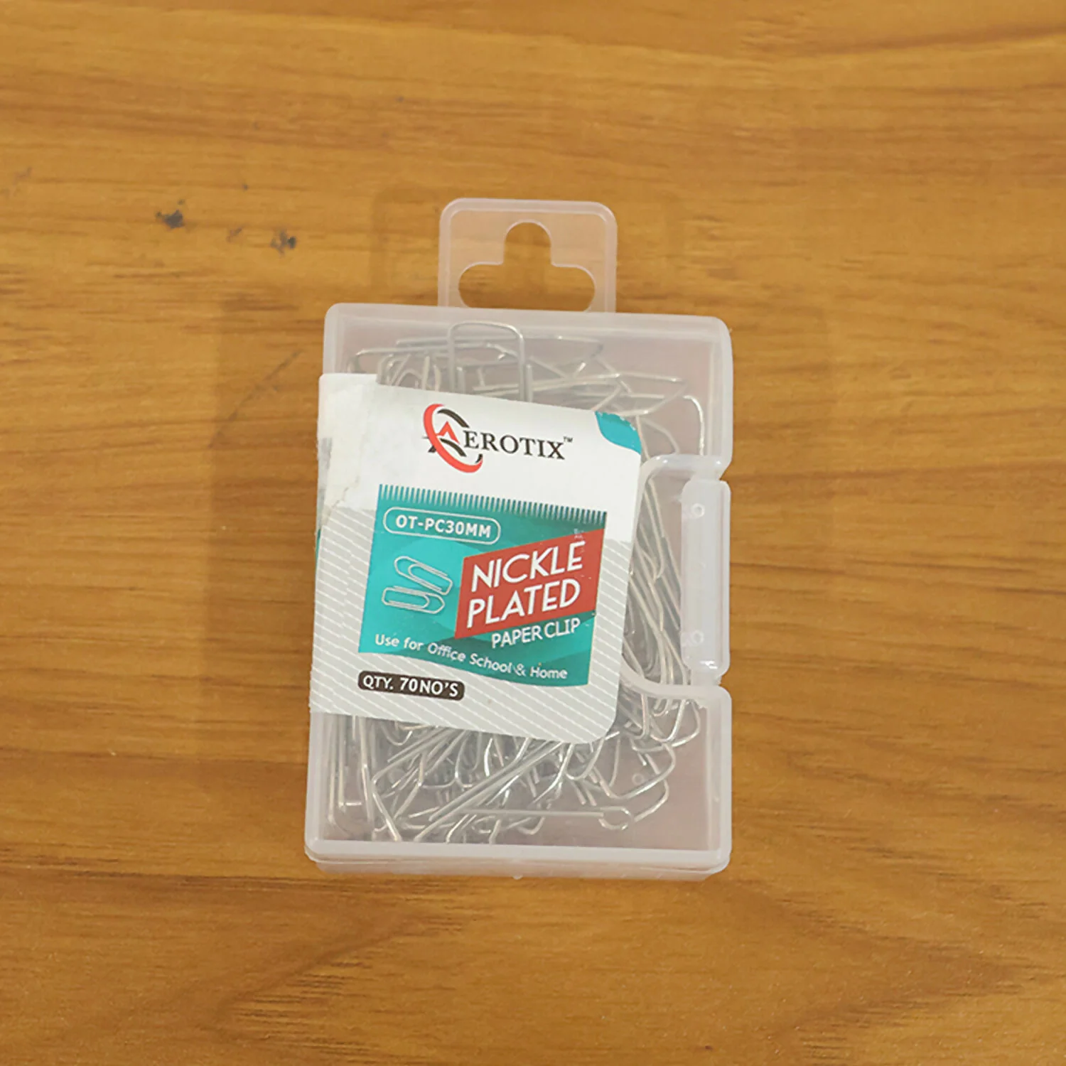 Nickel Plated Paper Clips Strong Metal Wire Clips for Office, School and Home Use (70 Pcs) - Image 6