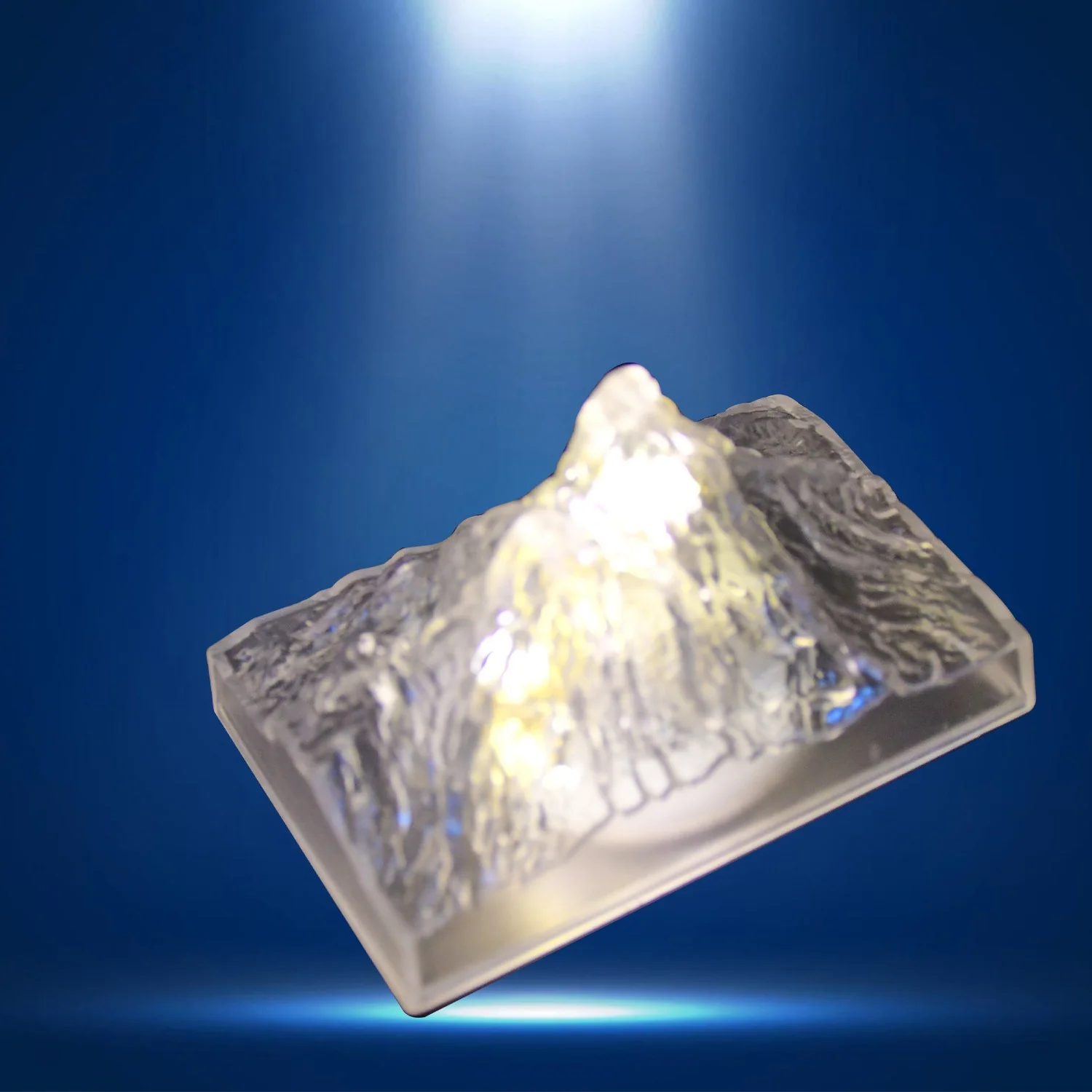 Unique Plastic Night Light: Flameless LED, Diwali (Iceberg Design, Gift) - Image 11