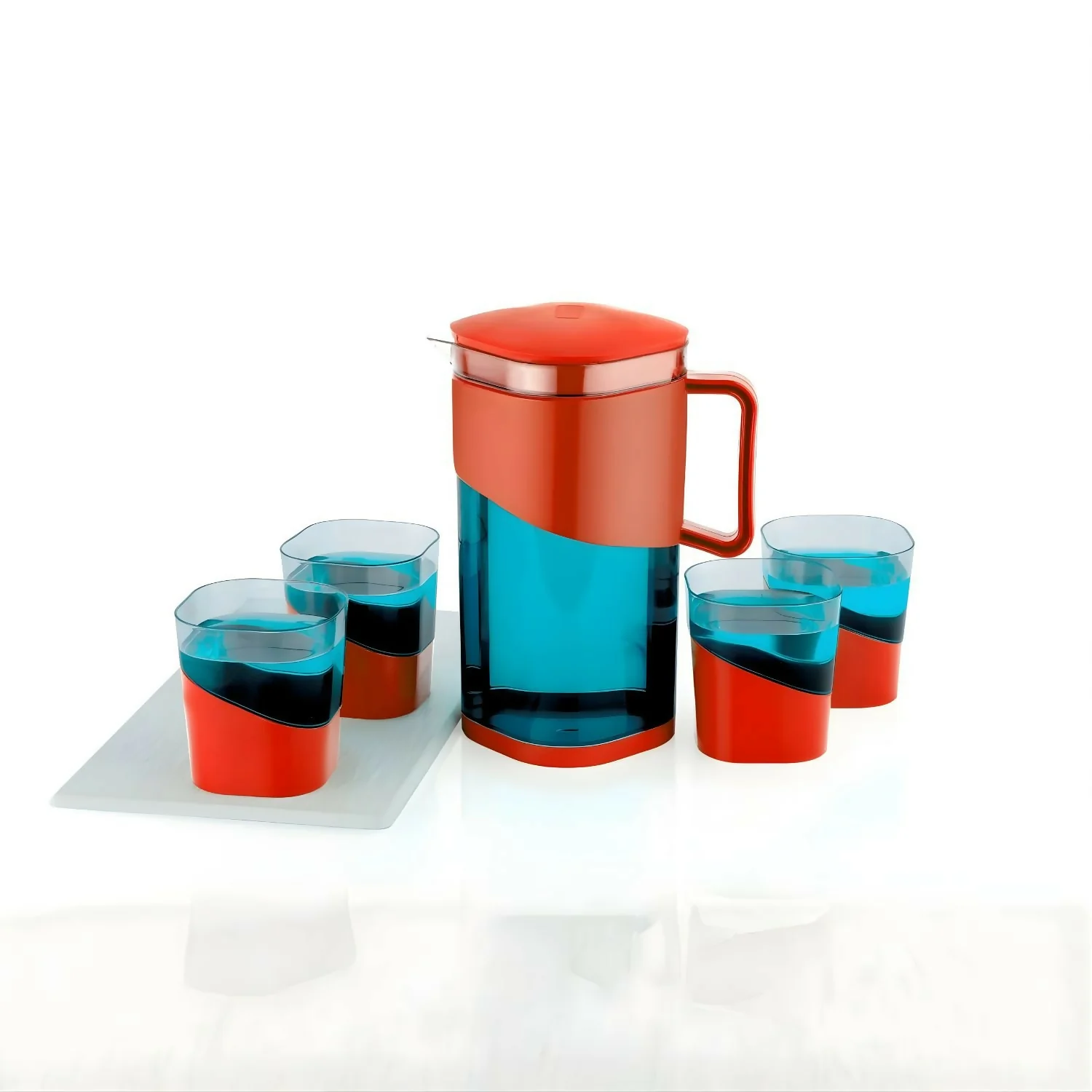 Nion with Jug with 4 serving Glass - Image 2