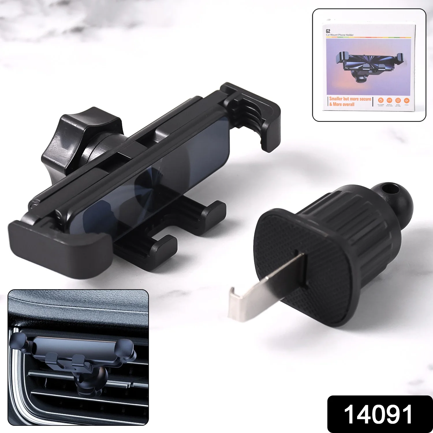 Universal Air Vent Car Phone Holder Mount (1 Pc) - Image 2