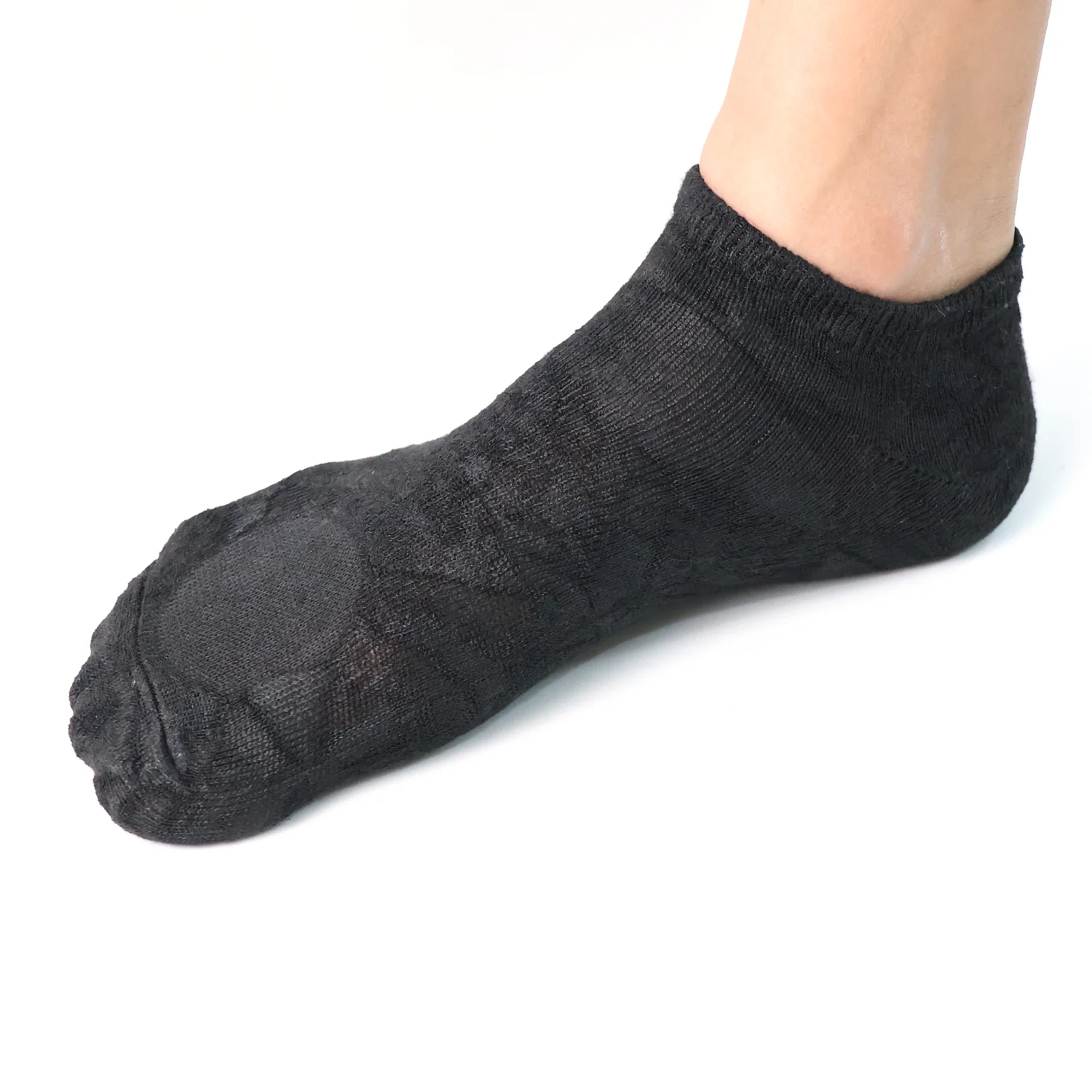 No-Show Liner Socks with Anti-Slip Heel Grip  (1 Pair) - Image 9